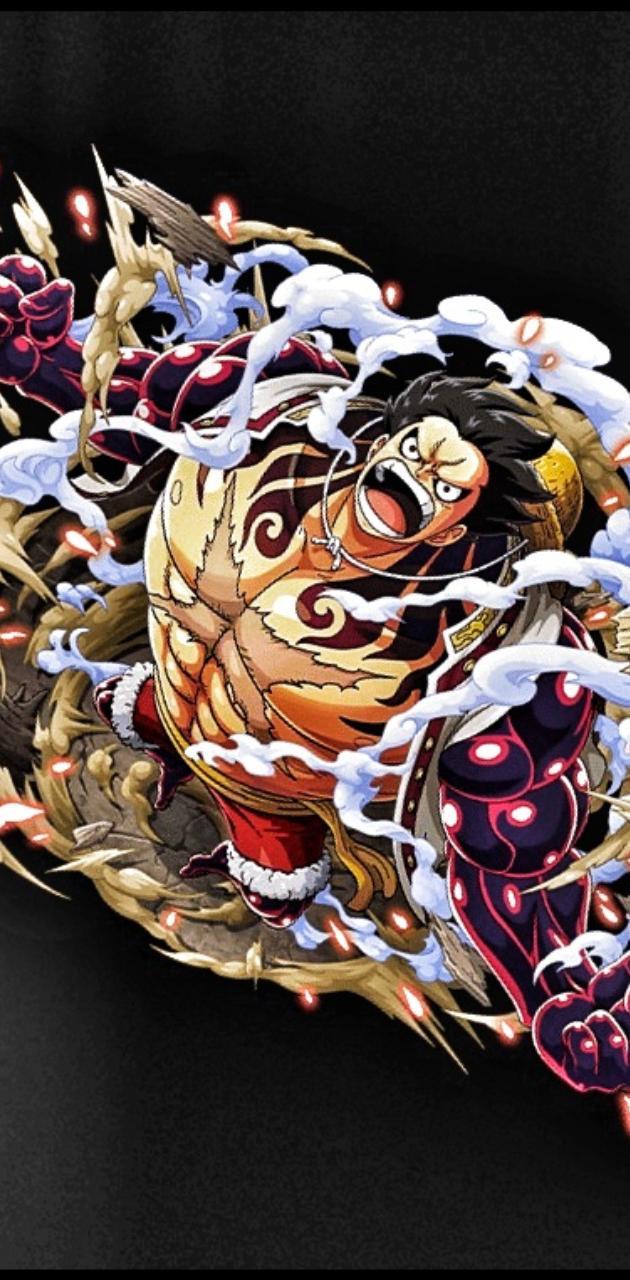 630x1280 Luffy gear 4 wallpaper