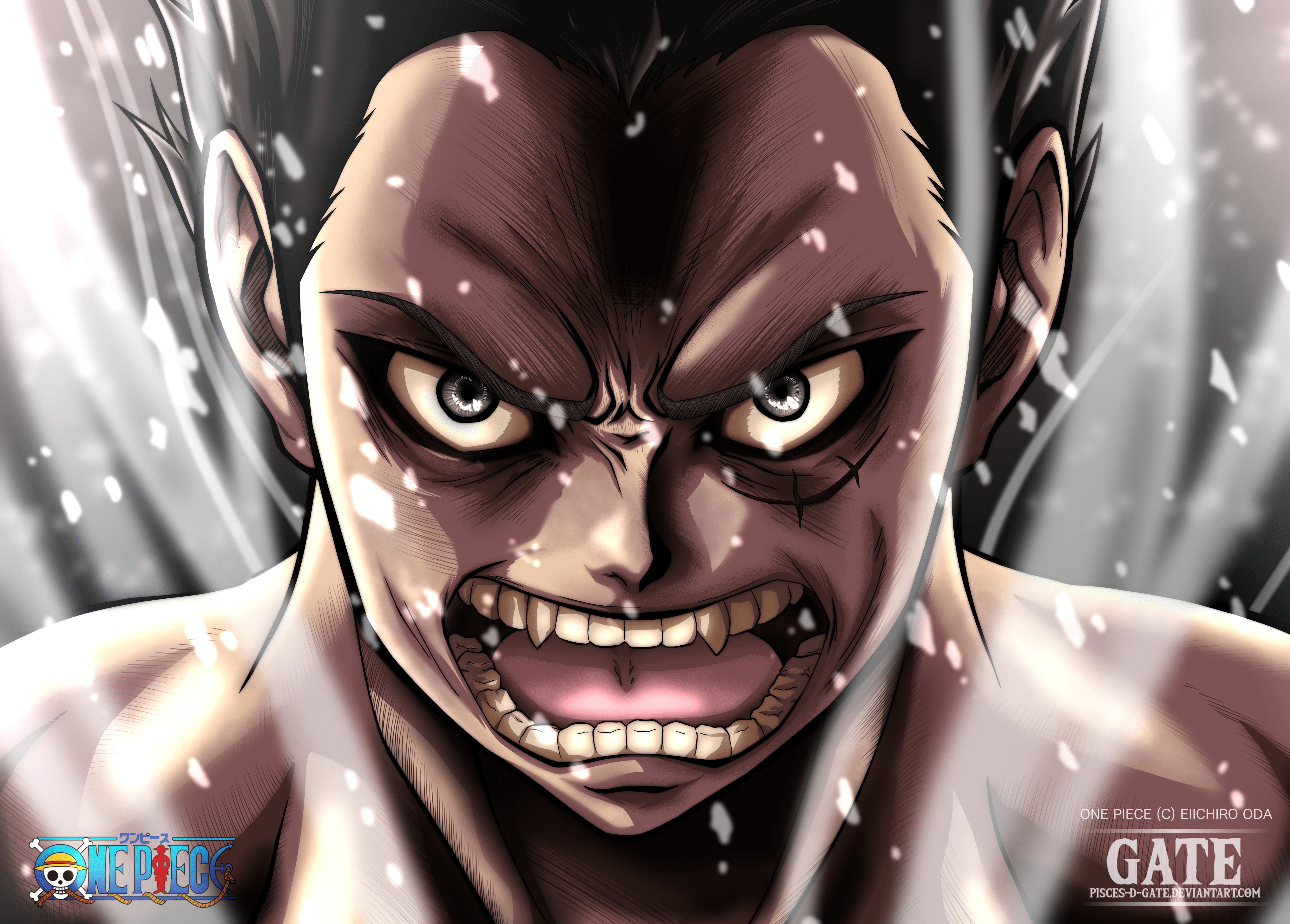 4607x3300 4607x3300 Monkey D. Luffy, Gear Fourth wallpaper
