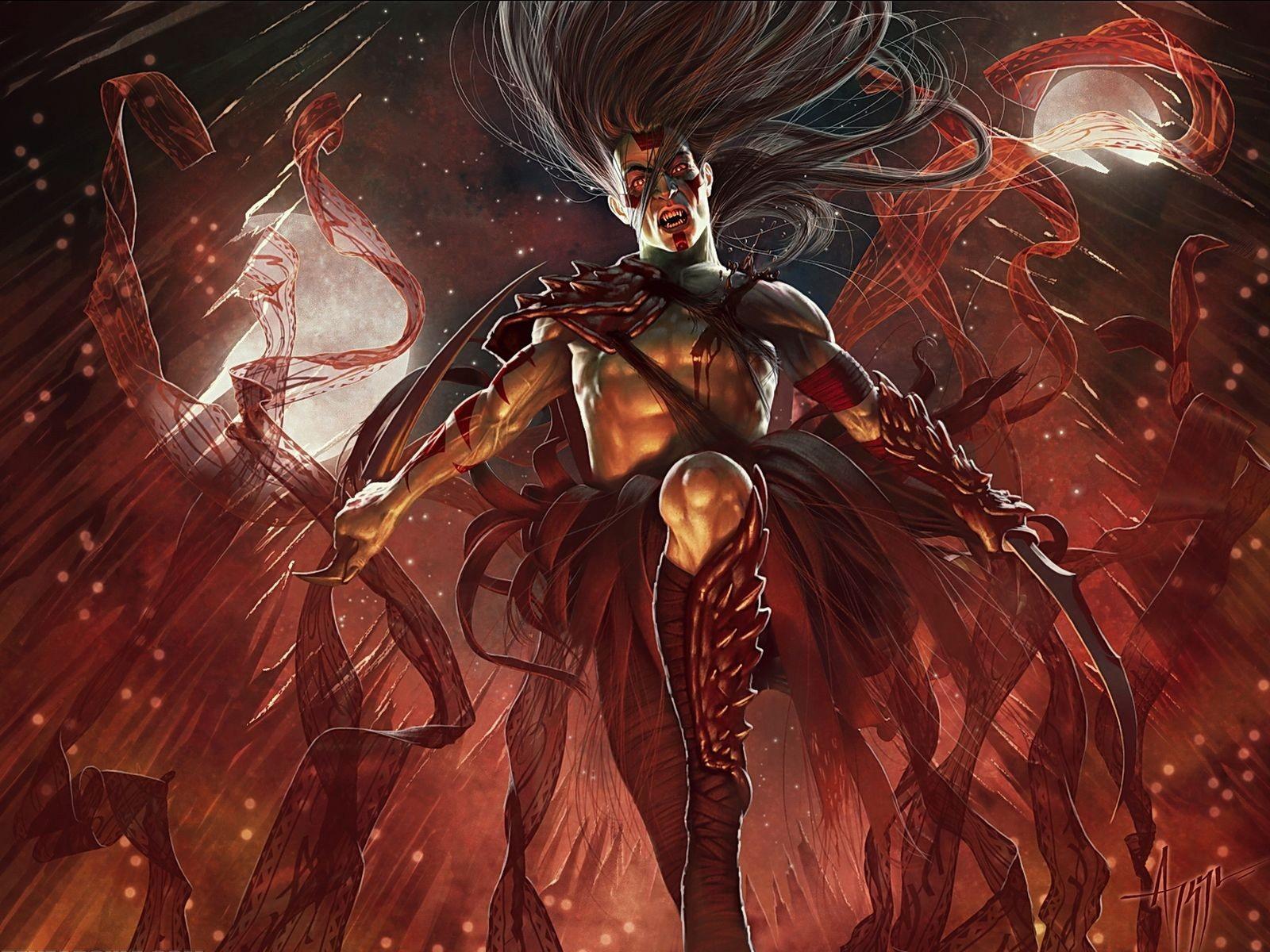 1600x1200 Fantasy Warrior Wallpaper Desktop :