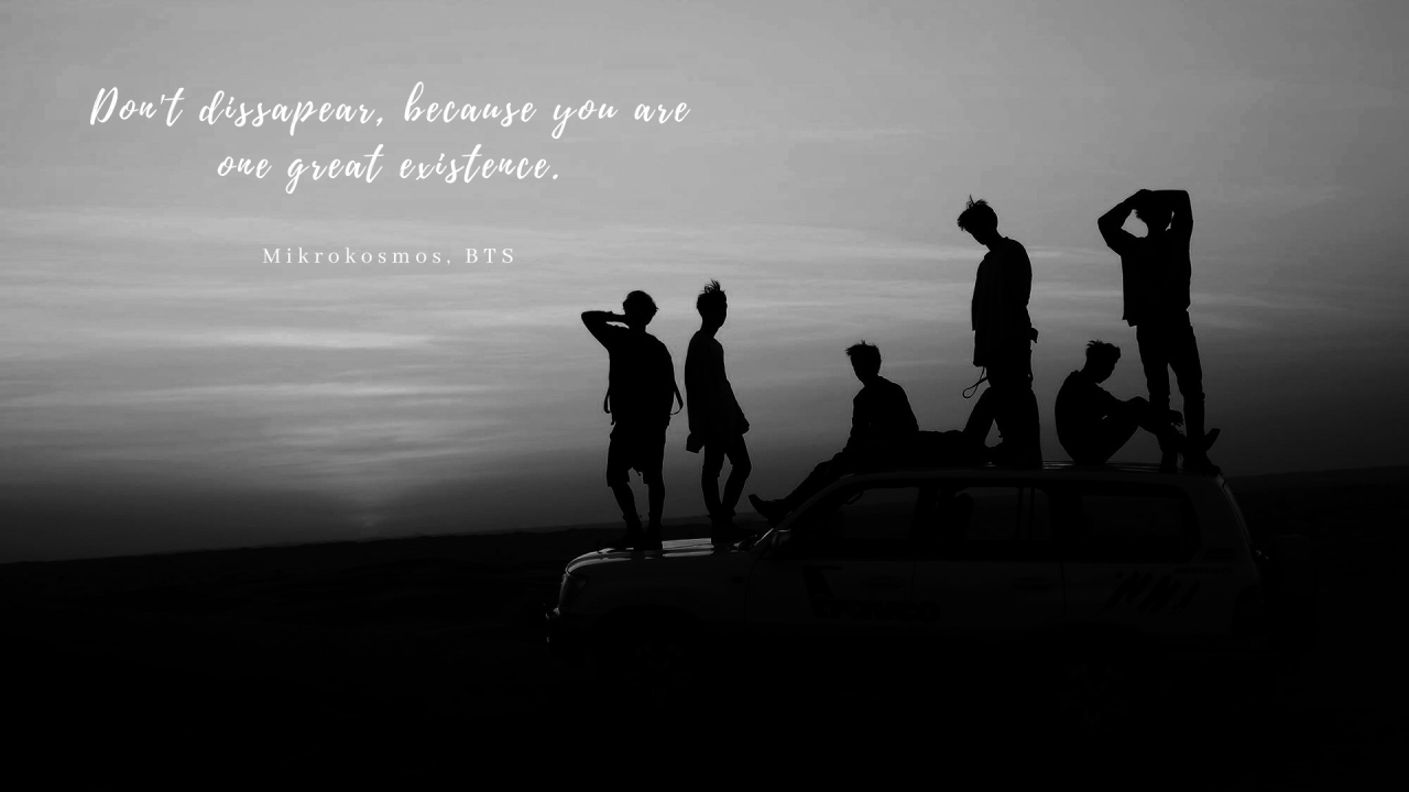 1280x720 BTS Wallpaper