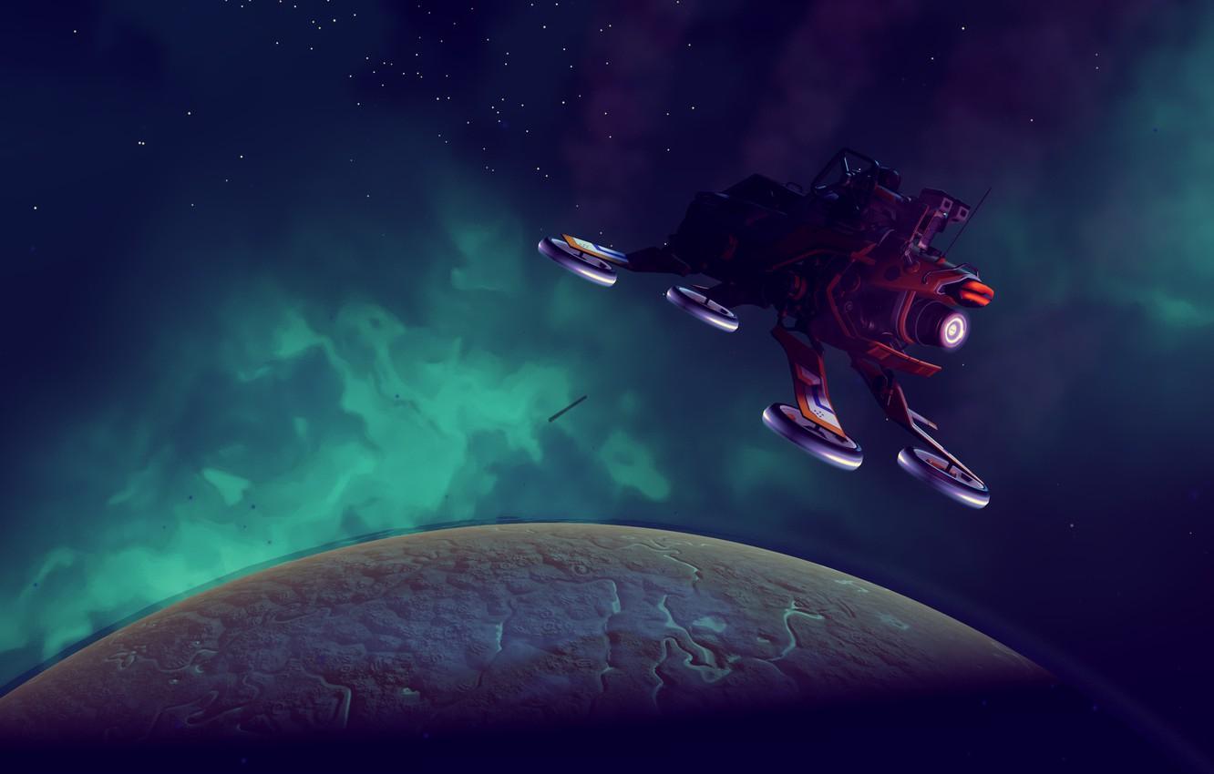 1332x850 Wallpaper space, fiction, planet, No Man's Sky image for desktop, section игры