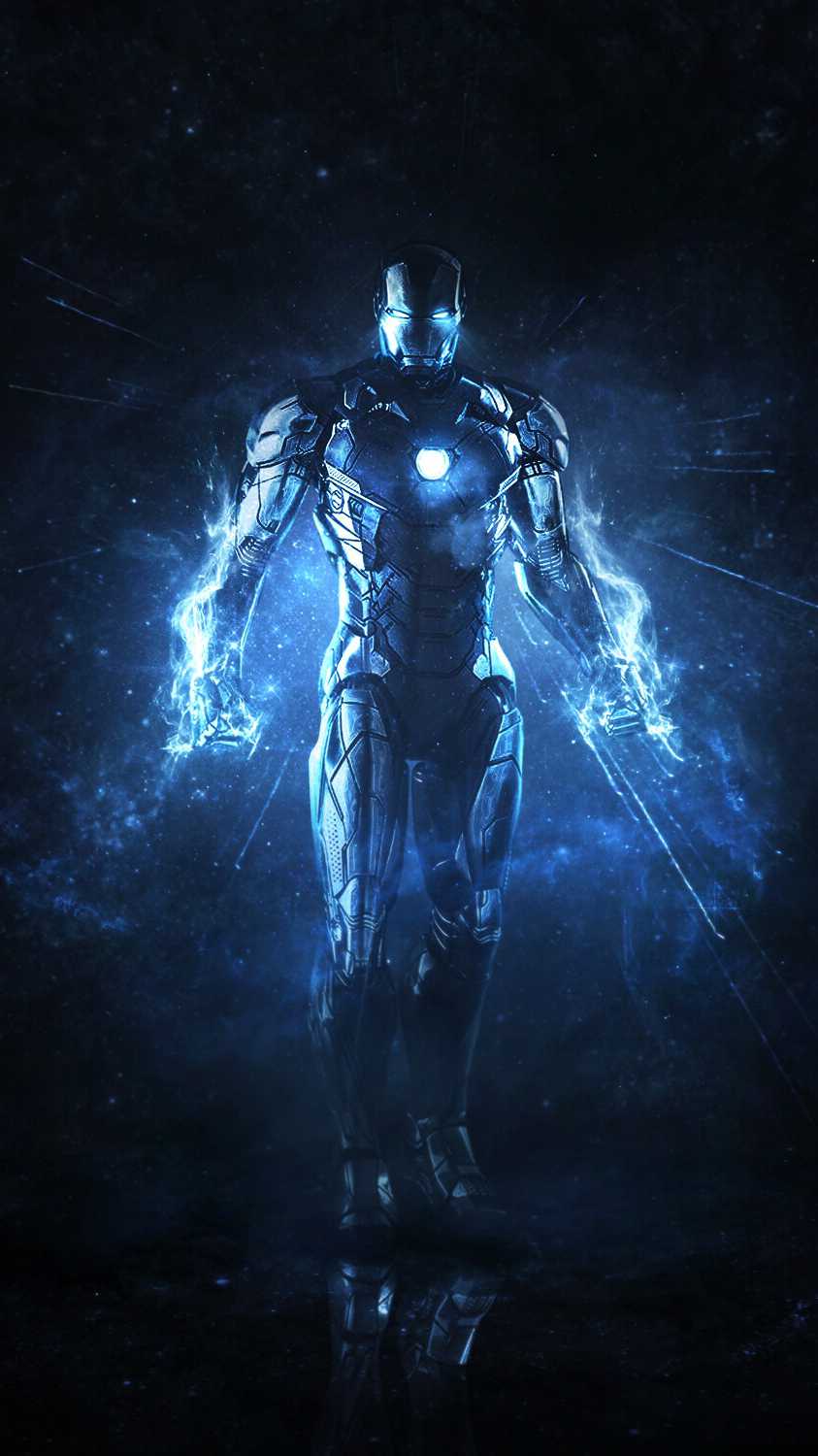 843x1500 Dark Space Iron Man iPhone Wallpaper Wallpaper : iPhone Wallpaper