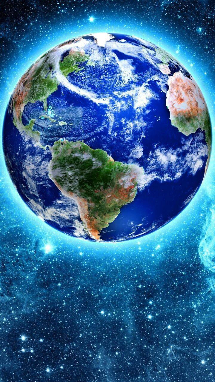 720x1280 Planets ♡・｡ﾟ.*・｡ﾟ. Earth drawings, Wallpaper earth, Galaxy art