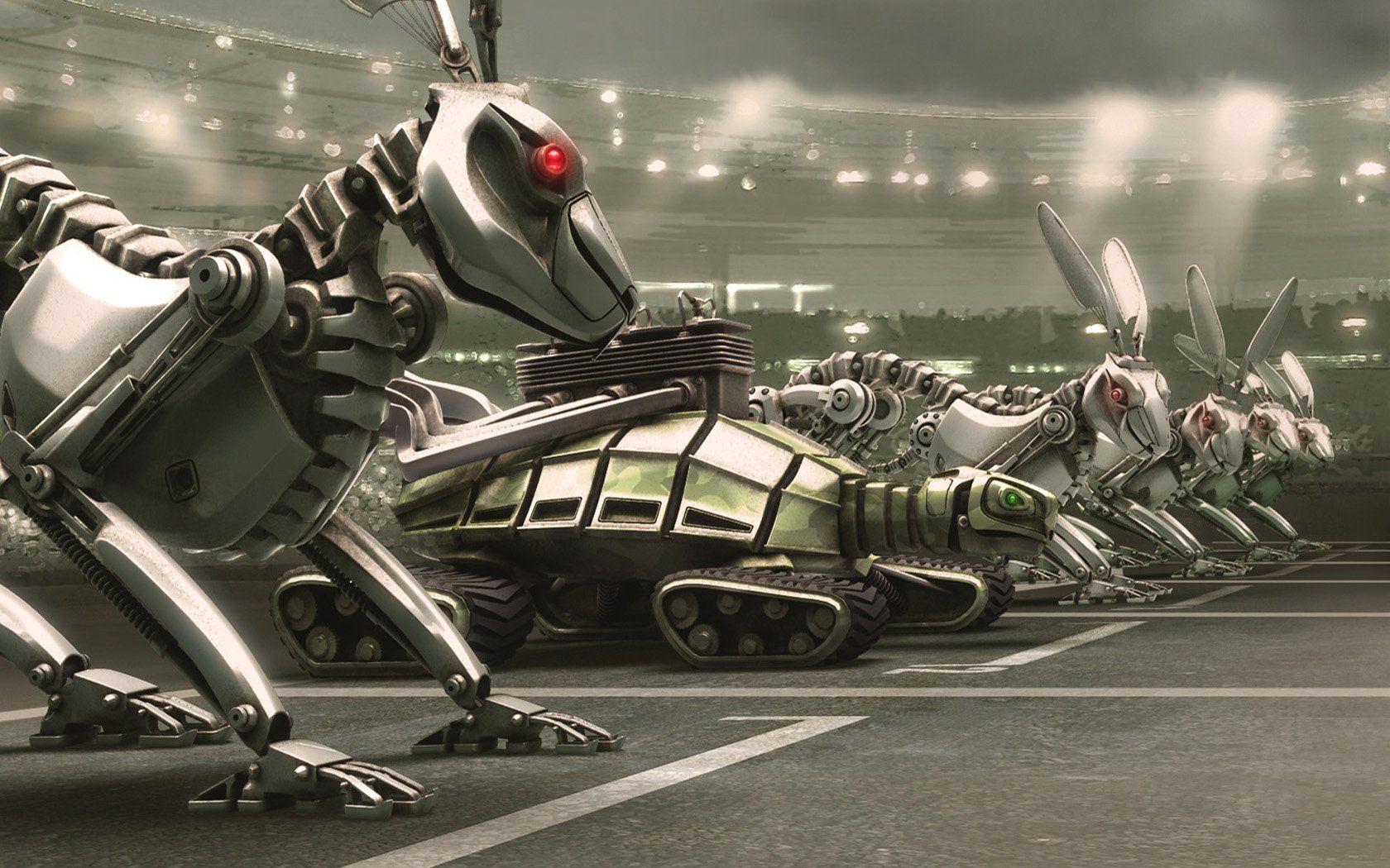 1680x1050 Robot HD Wallpaper and Background Image