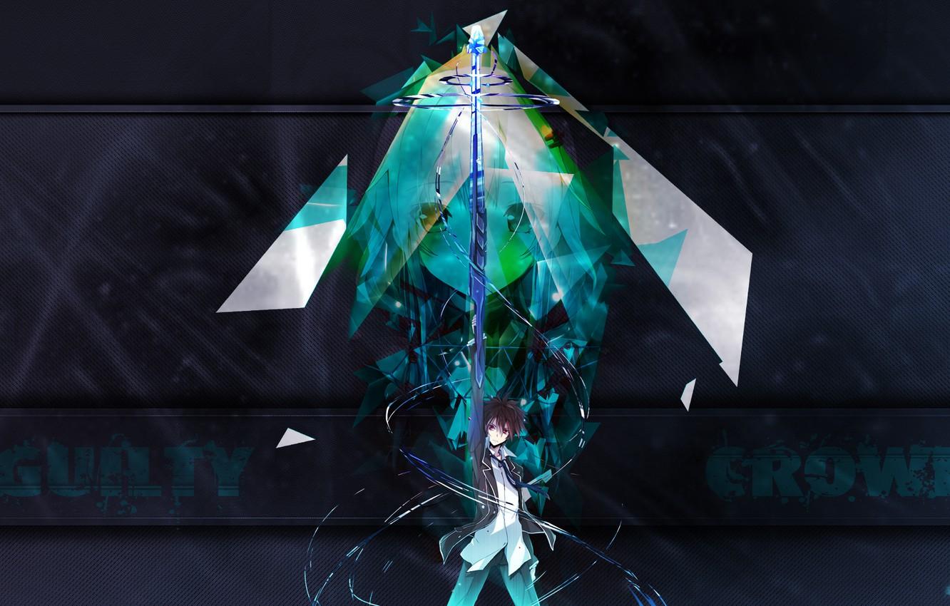 1332x850 Wallpaper guy, Guilty Crown, The Crown Of Sin image for desktop, section сёнэн