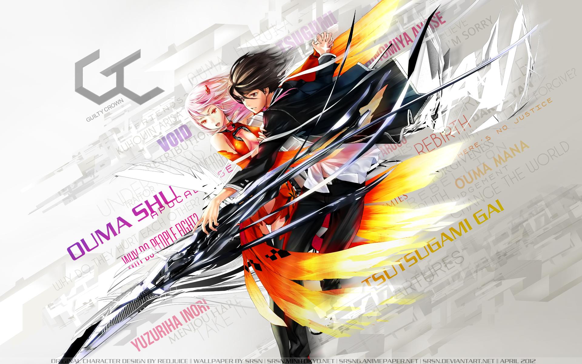 1920x1200 Guilty Crown Wallpaperx1200