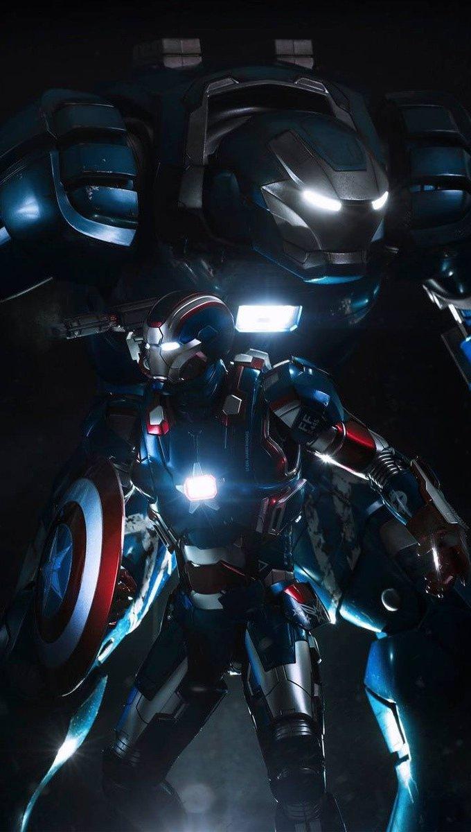 680x1200 Iron Patriot Wallpaper Full HD