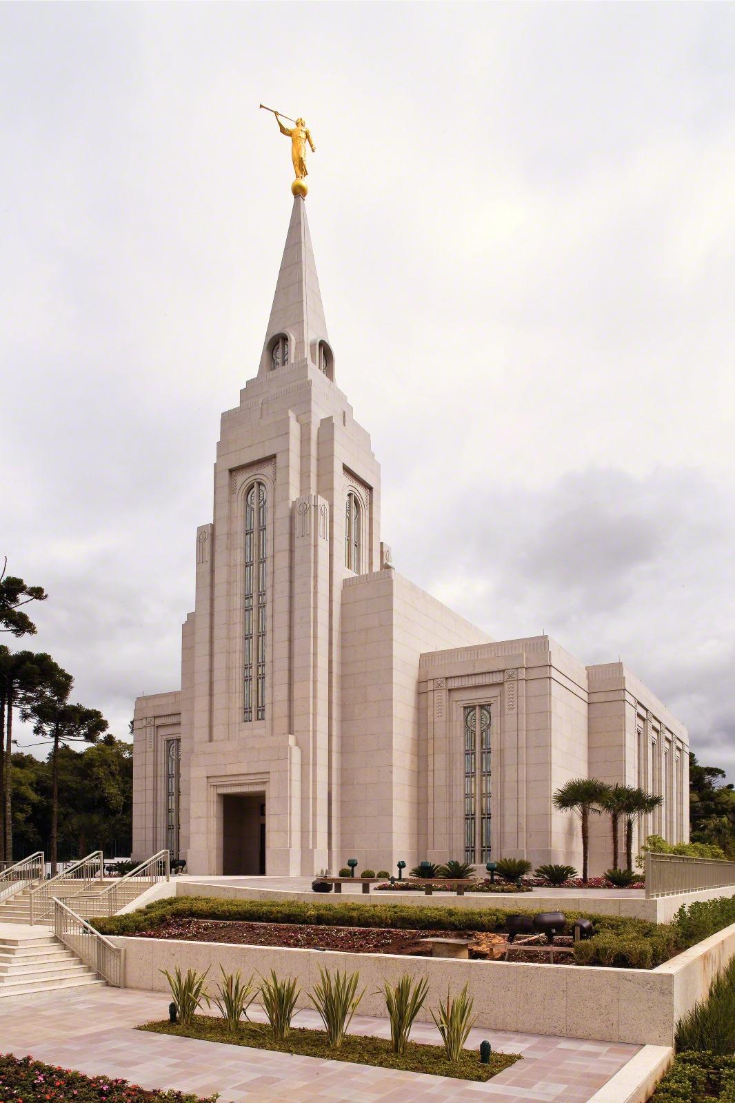 1066x1600 The Curitiba Brazil Temple during