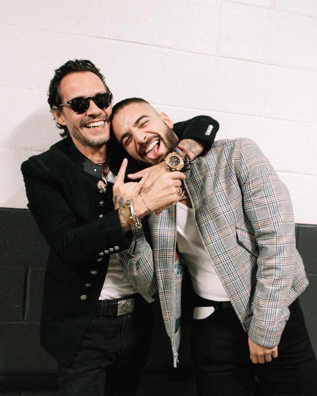 1080x1350 Marc Anthony y Maluma. Marc anthony, Anthony, Pretty boys