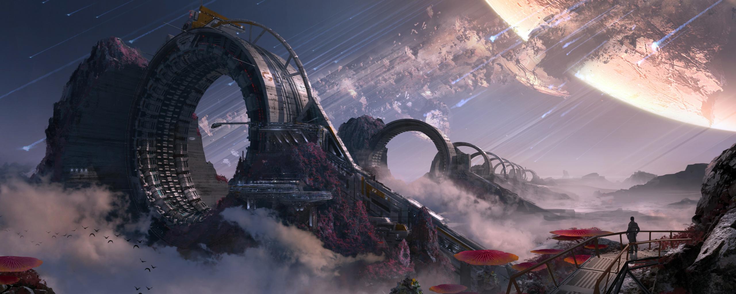 2560x1024 Desktop Wallpaper Titanfall 2 Game Concept Artwork, HD Image, Picture, Background, 7us7gx