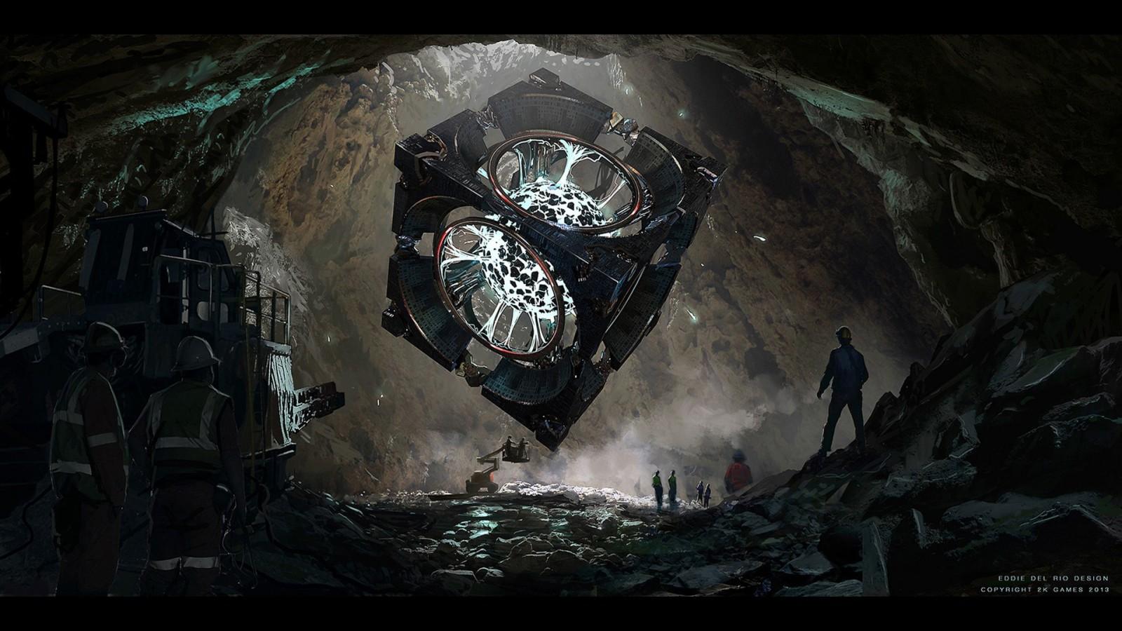 1600x900 #cube, #artwork, #XCOM, #The Bureau: XCOM Declassified, #concept art, #video games, wallpaper. Mocah HD Wallpaper