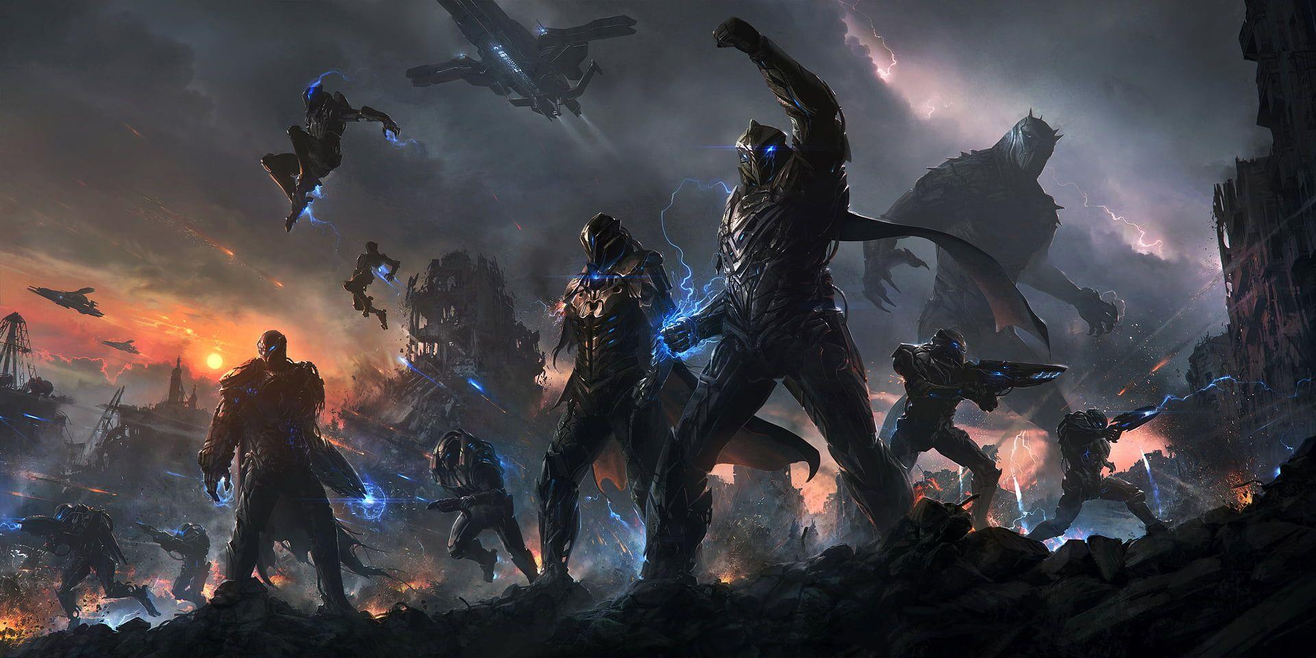 1920x960 video game application wallpaper #war science fiction #artwork #battle digital art #weapon P #wallpaper #. Concept art world, Sci fi concept art, Concept art