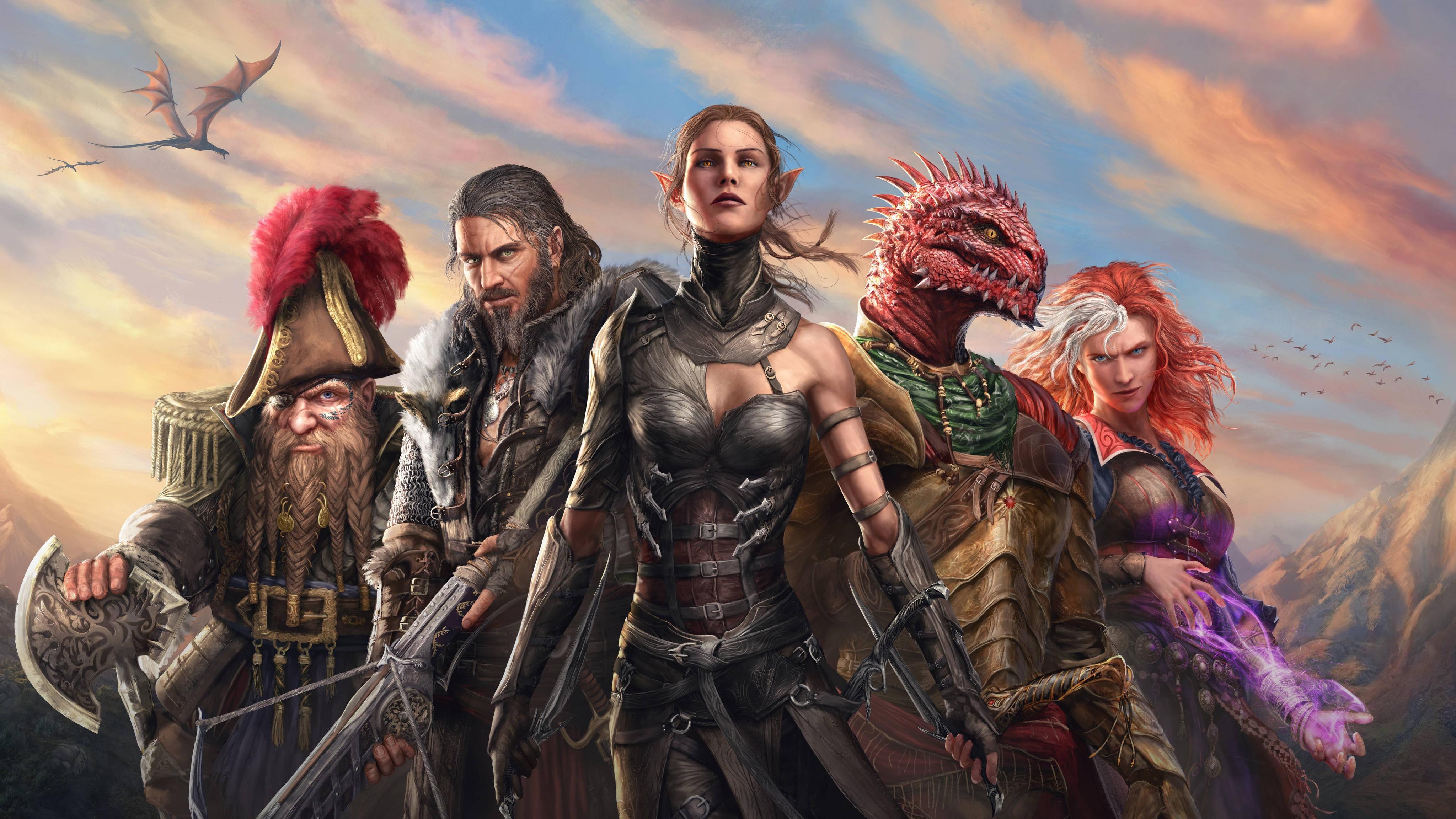 4096x2304 Divinity Original Sin 2 Artwork Wallpaper, HD Games 4K Wallpaper, Image, Photo and Background