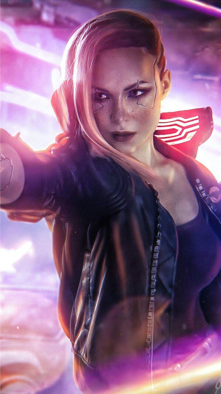 750x1334 cyberpunk 2077 game artwork 4k iPhone 8 Wallpaper Free Download