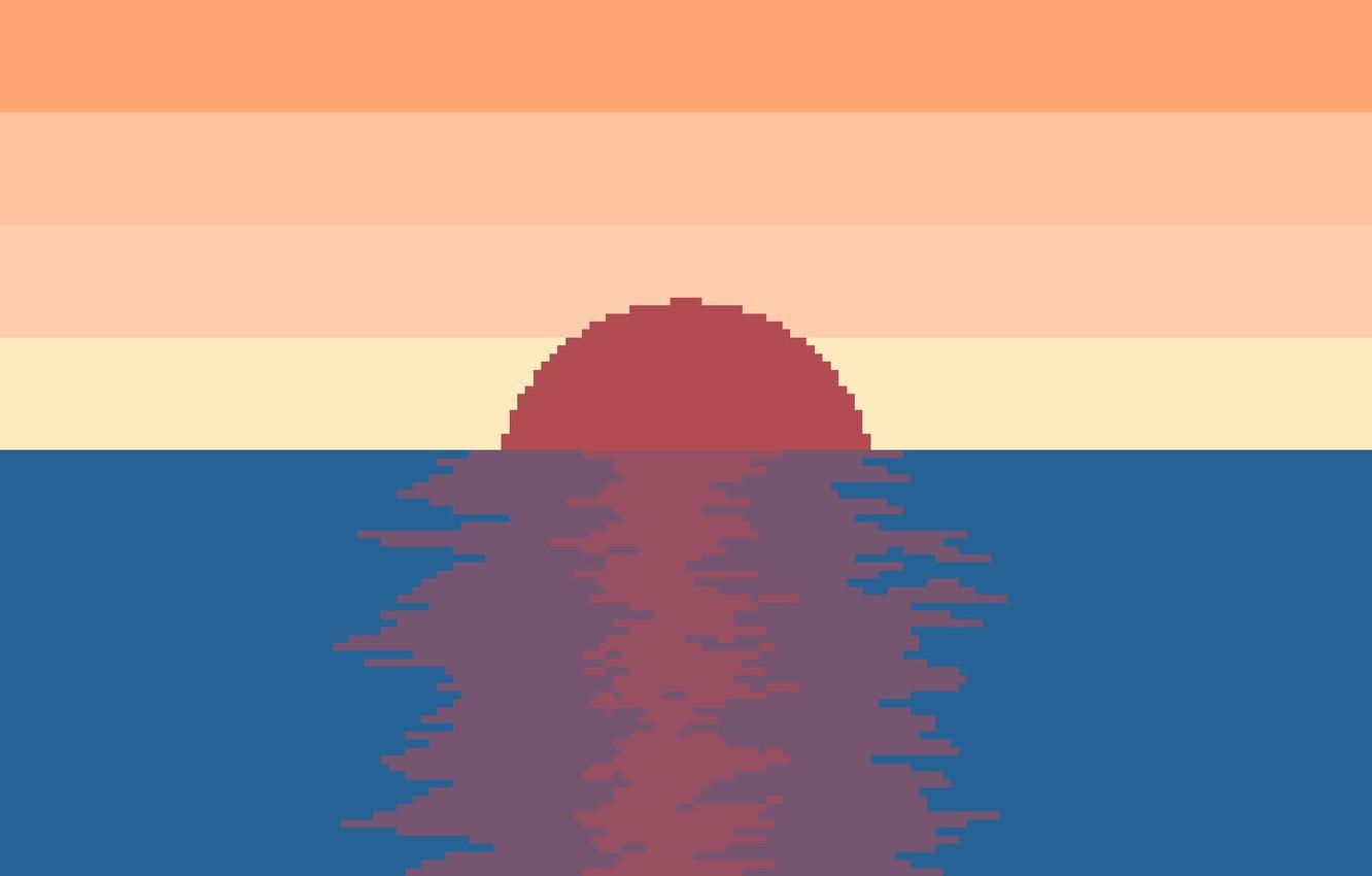 Pixel Sunset Wallpapers - Top Free Pixel Sunset Backgrounds