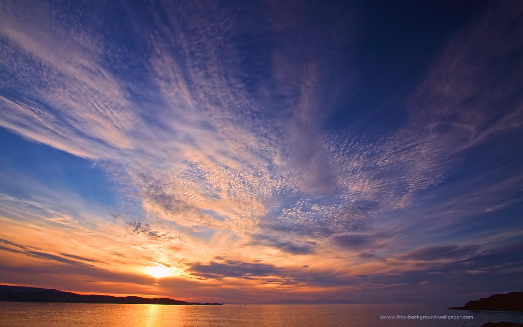 1680x1050 Big Sky West Coast Sky Background Wallpaper Pixels HD Wallpaper