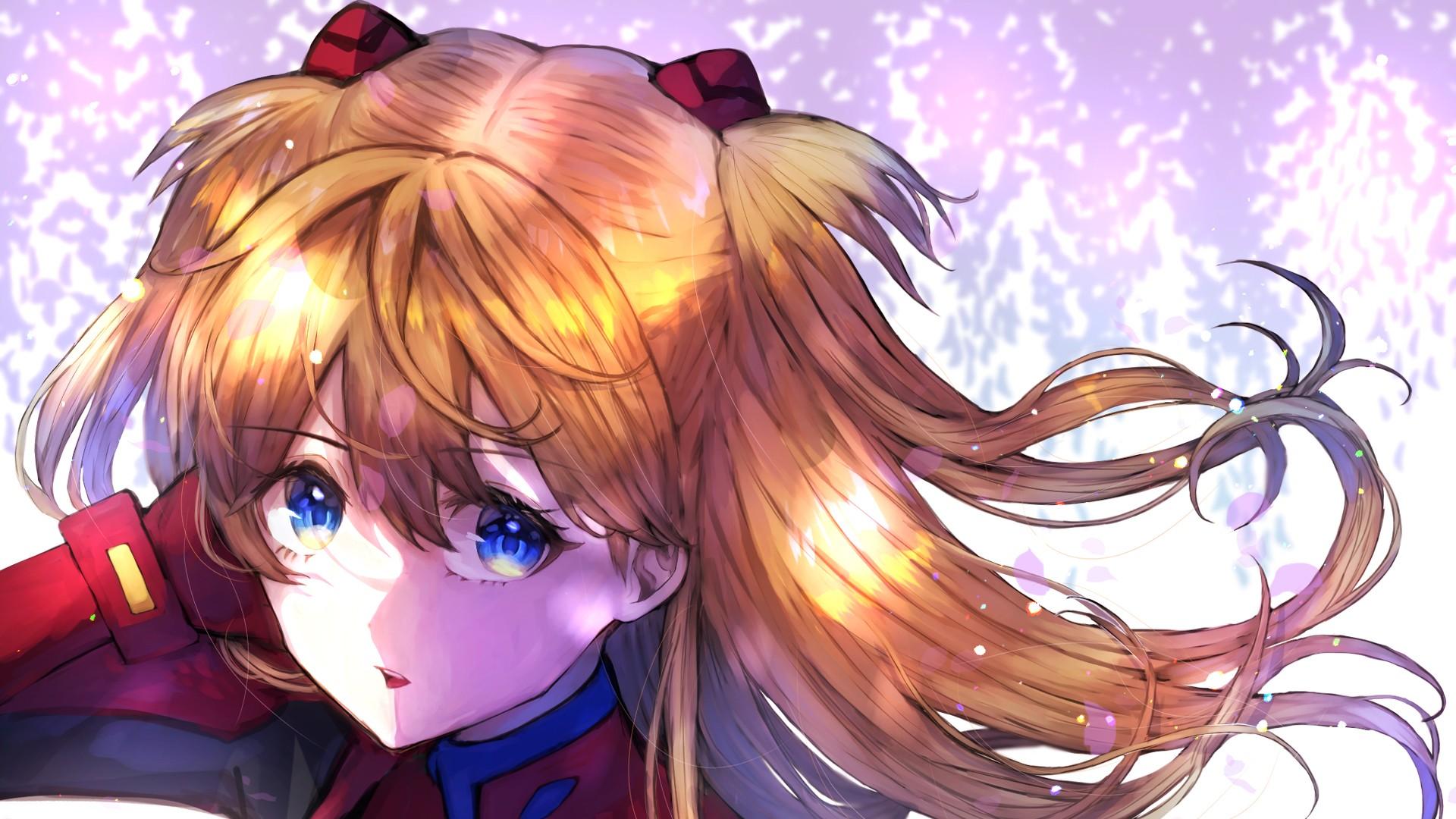 1920x1080 Asuka Langley Sohryu Blue Eyes Girl Neon Genesis Evangelion Orange Hair HD Anime Girl Wallpaper
