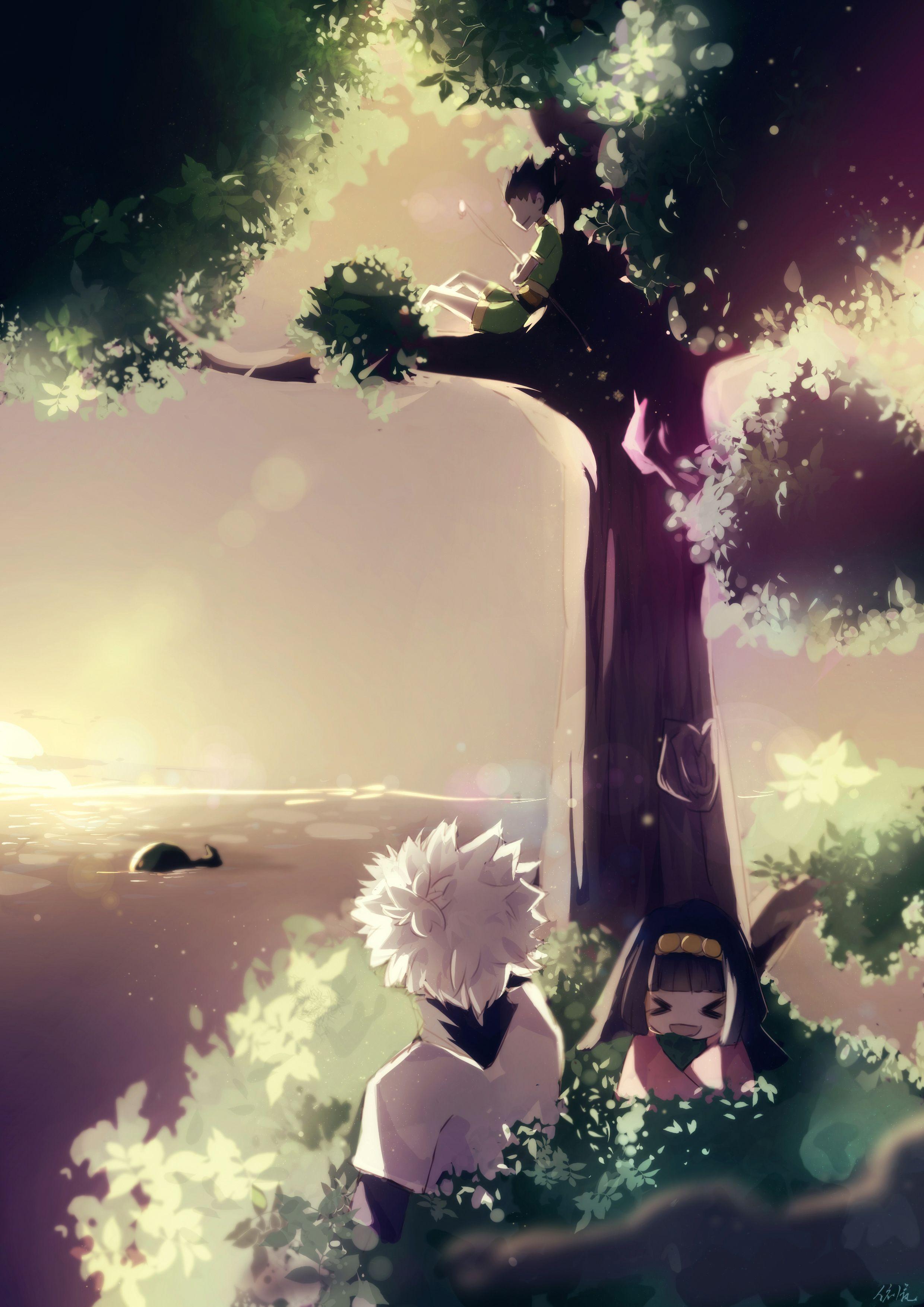 2480x3507 Gon Killua And Nanika. Hunter x hunter, Hunter, Killua