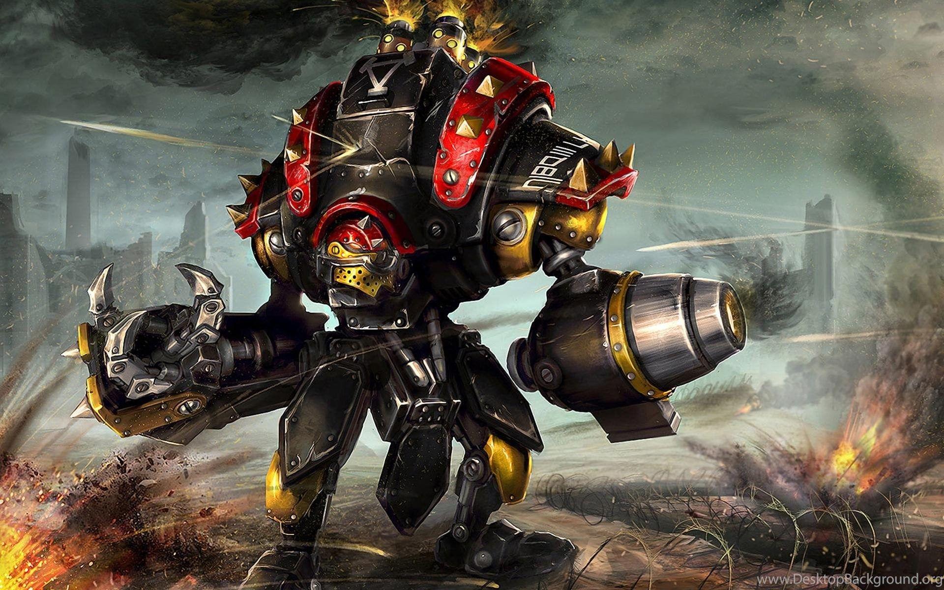 1920x1200 Mech In Battle >> HD Wallpaper, Get It Now! Desktop Background