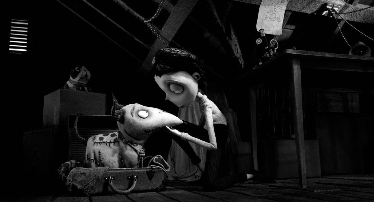 1295x700 Frankenweenie 2012 dark horror cartoons creepy c wallpaperx1107