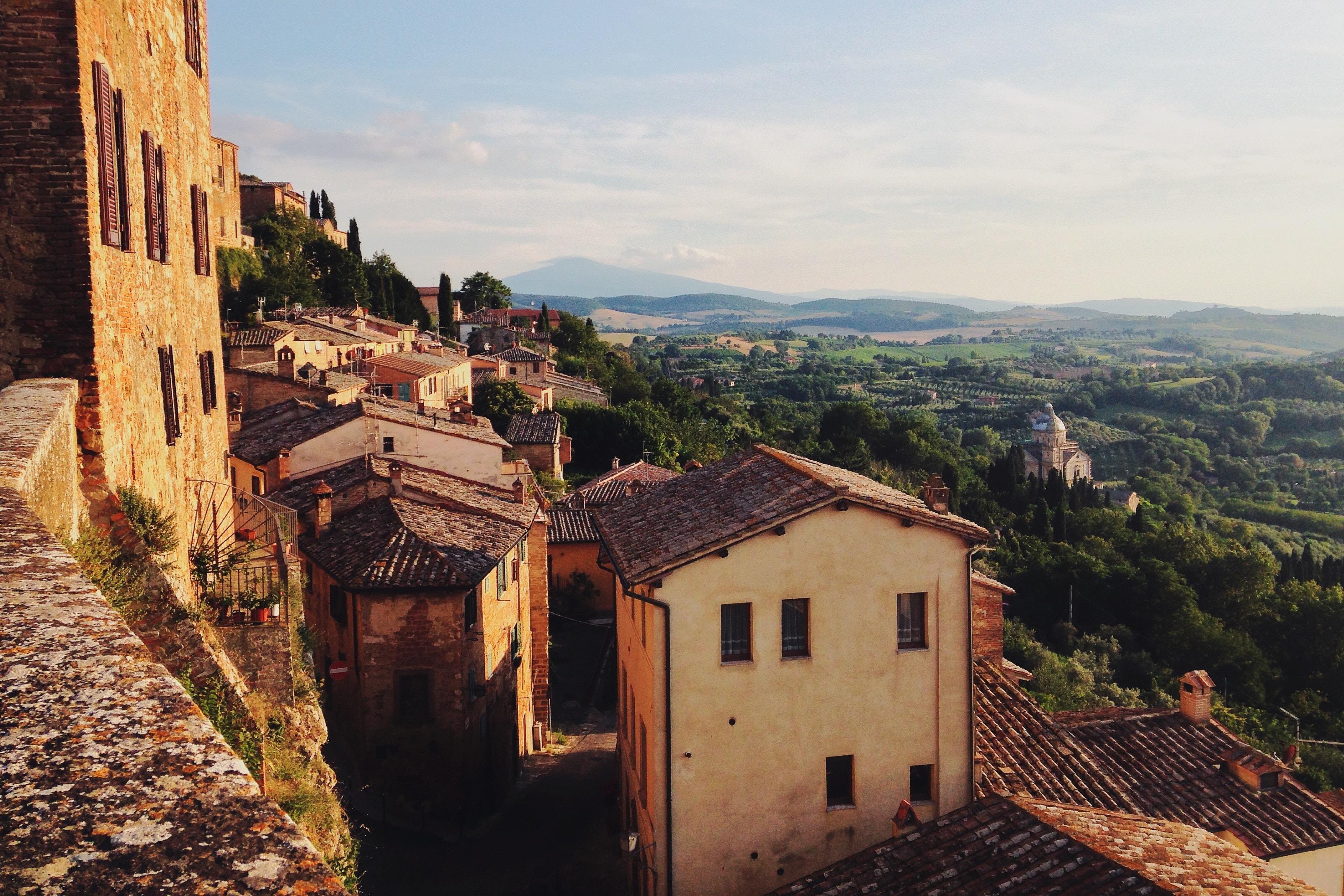 3210x2140 3210x2140 #hillside, #town, #building, #church, #cityscape, #landscape, #urban landscape, #italy, #mountain village, #tuscany, #village, #mountain, #Creative Commons image, #tree, #house, #nature, #hill, #montepulciano. Mocah HD Wallpaper