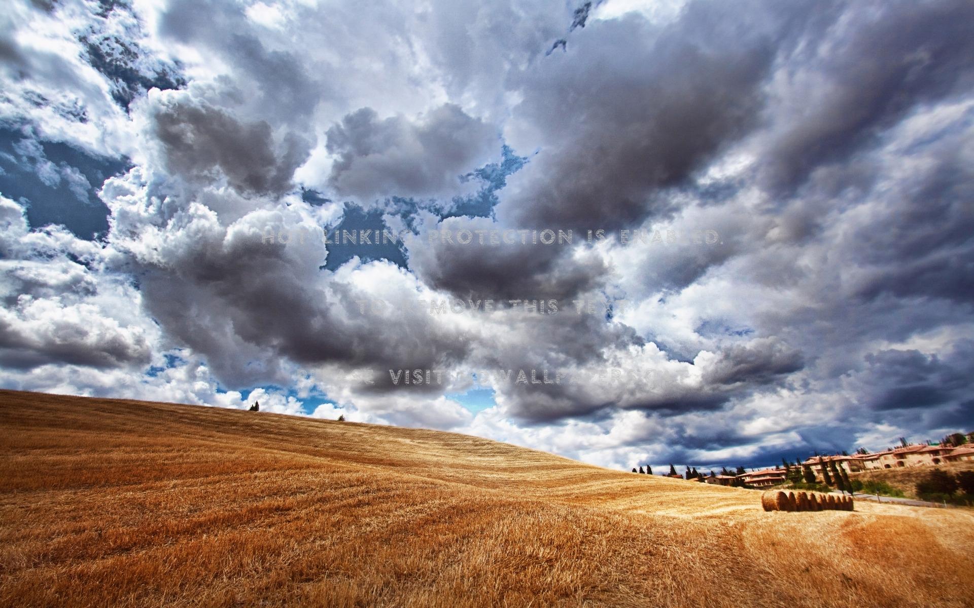 1920x1200 golden hay fields in montepulciano italy