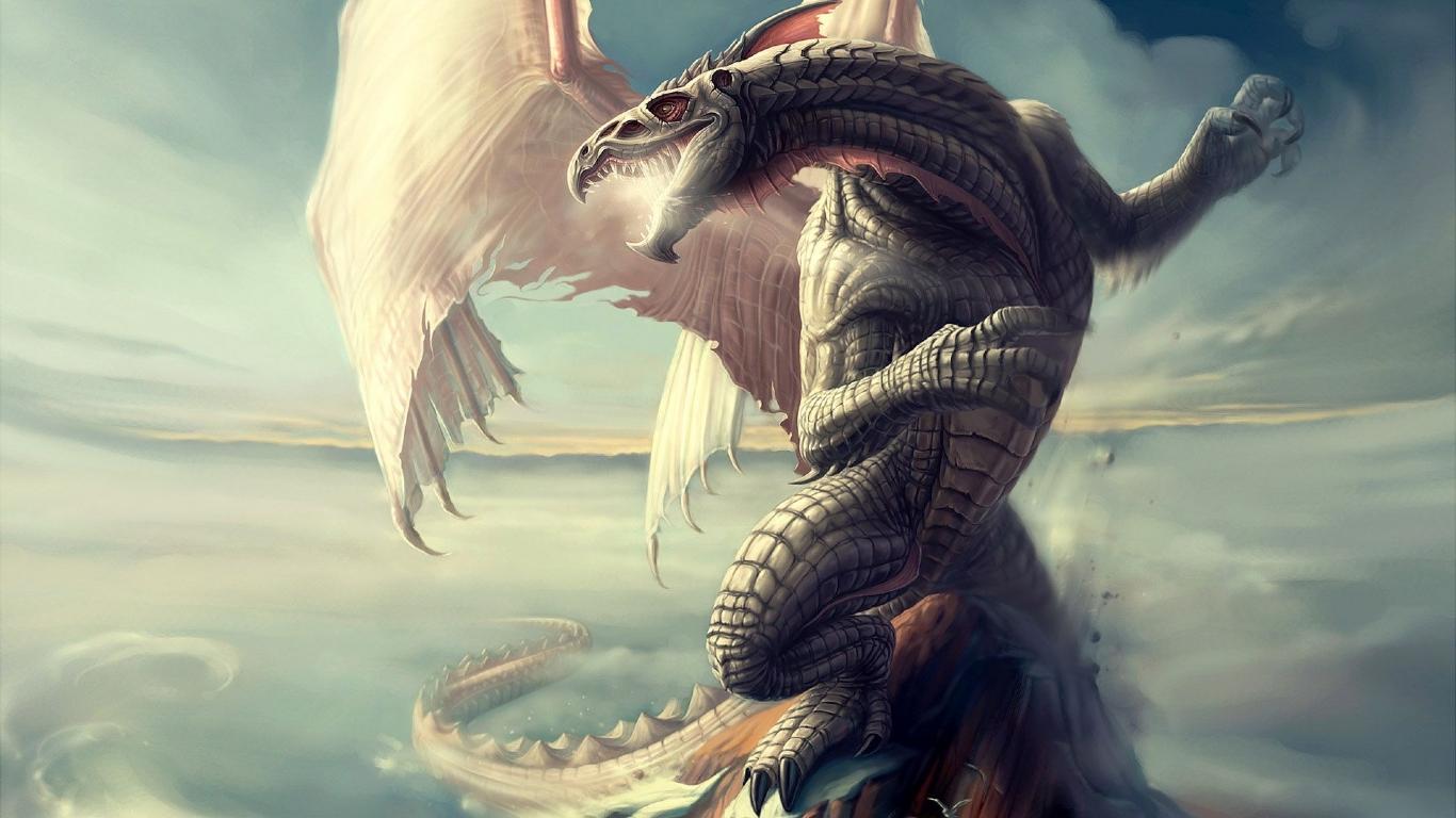 1366x768 Fantasy: Dragon, picture nr. 34434