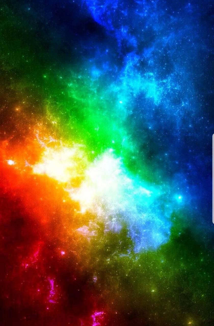 840x1280 Rainbow Galaxy iPhone Wallpaper, HD Rainbow Galaxy iPhone Background