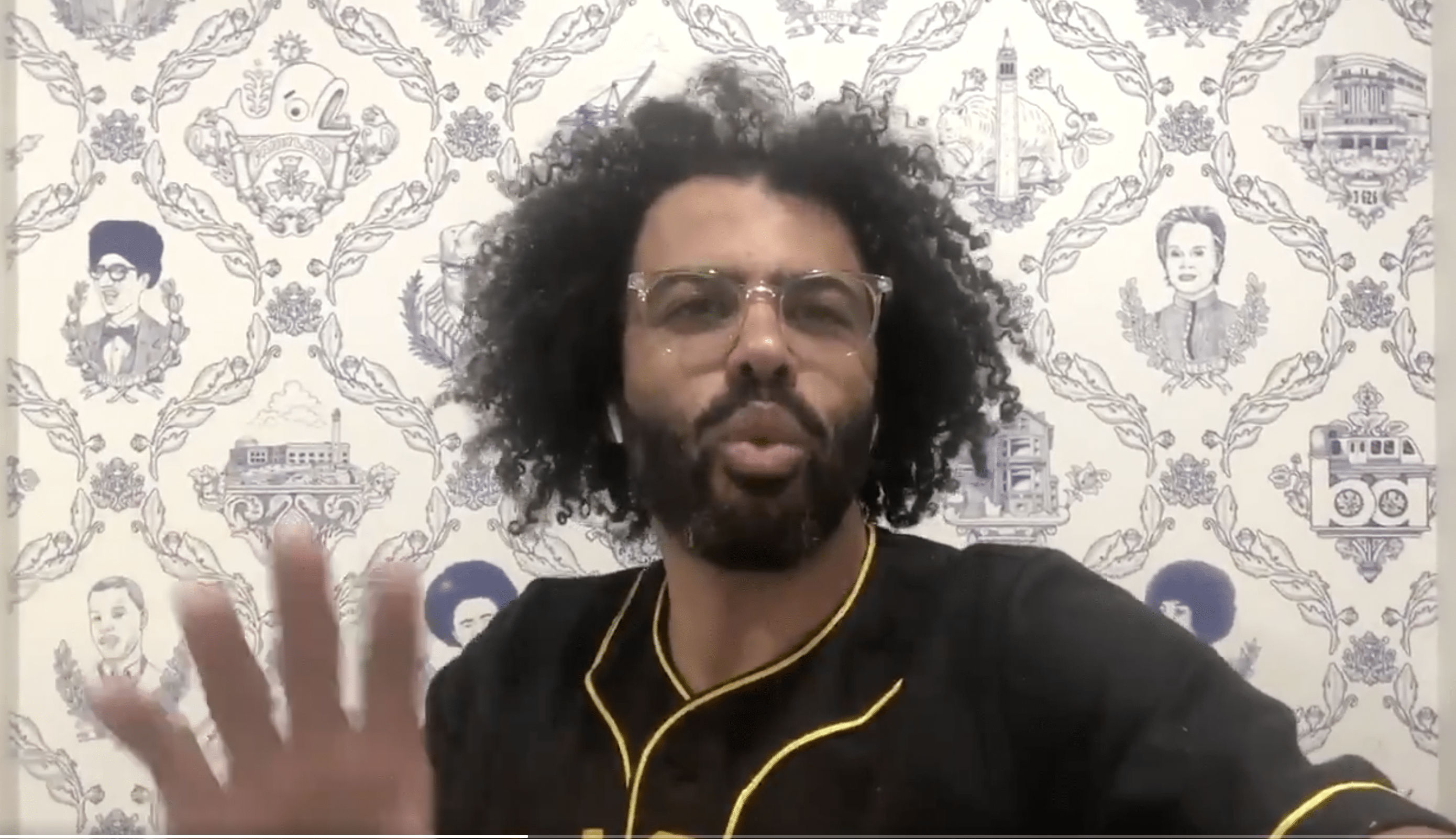 2780x1602 The Entire Cast of “Hamilton” Sang Together on Zoom, but the Real Star Was This Wallpaper