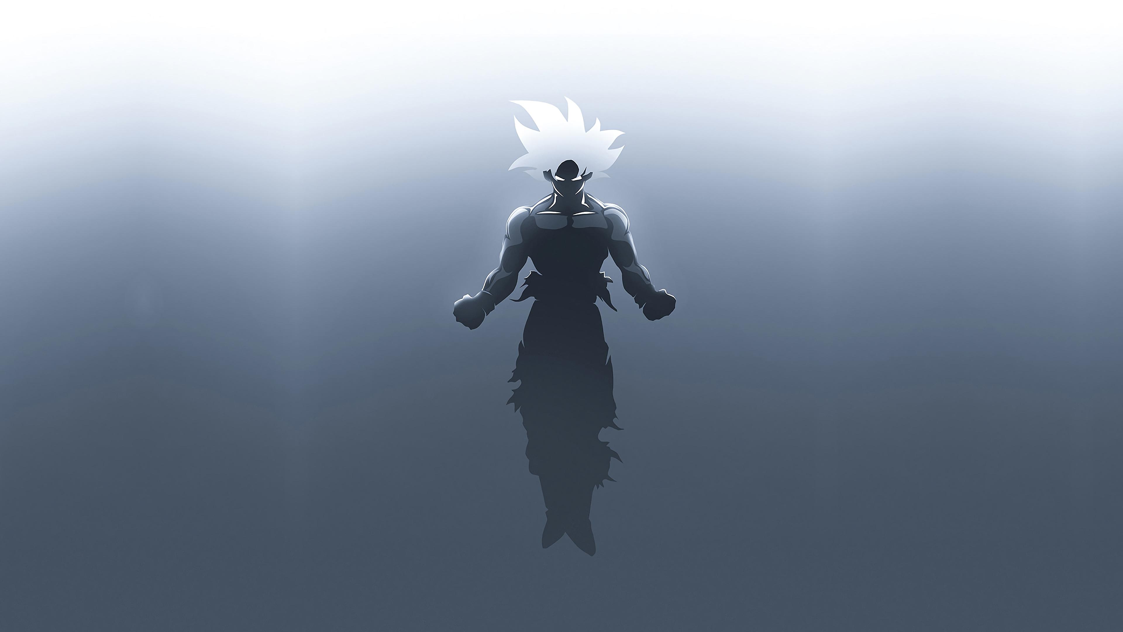 3840x2160 Goku In Dragon Ball Super Minimalism (2021)