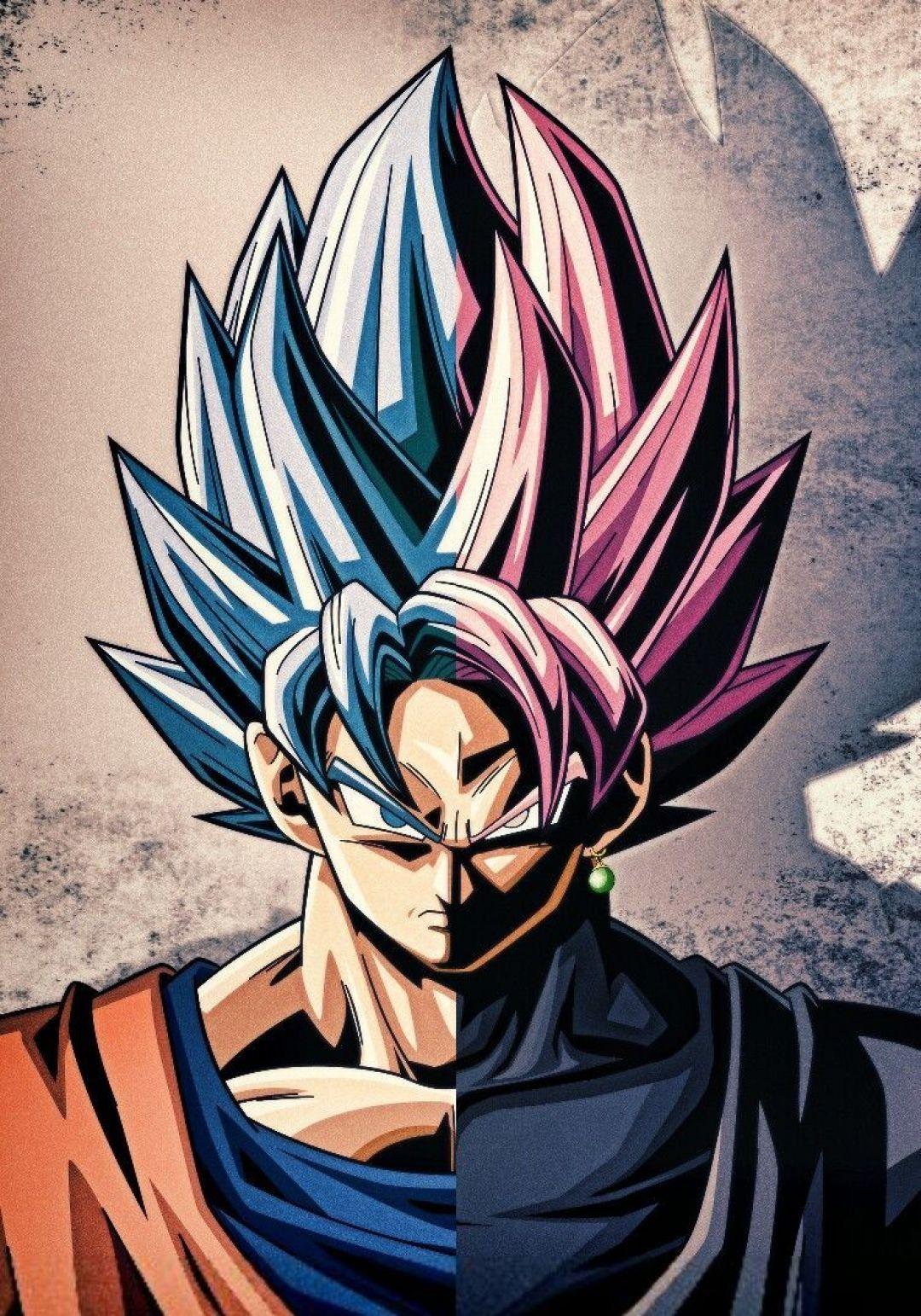 1080x1543 Goku Black Ssgss B R. DBZ. Goku, Dragon Ball And Dragons (2022)