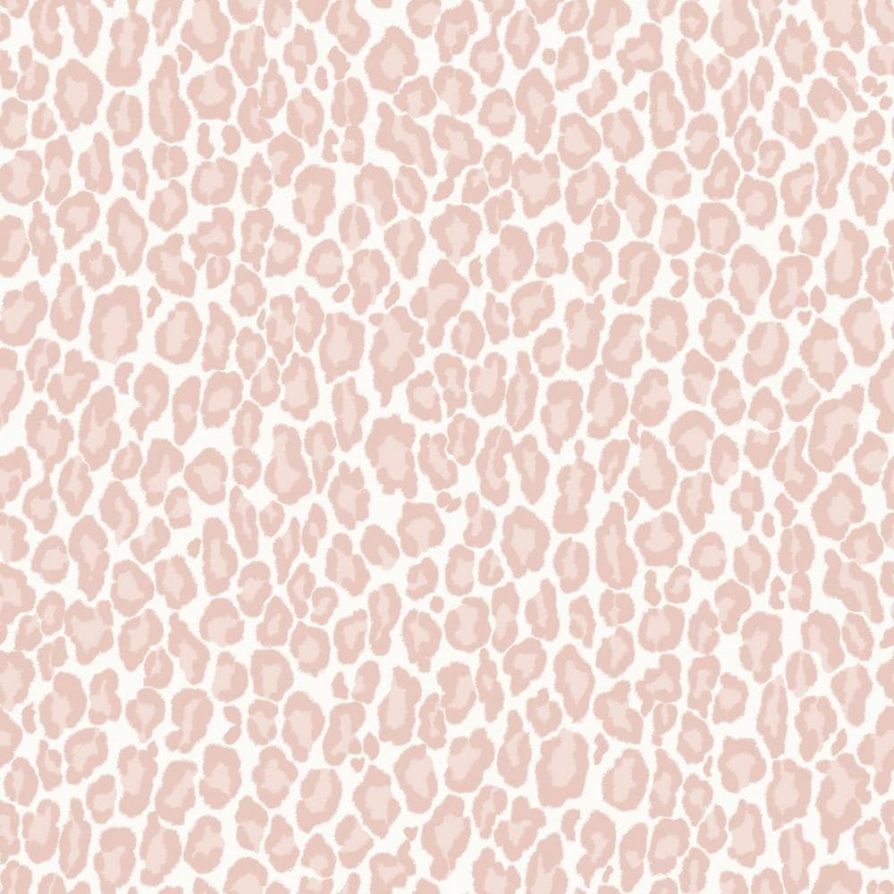 1000x1000 Cicely Pink Leopard Skin Wallpaper DD139150 Home Depot