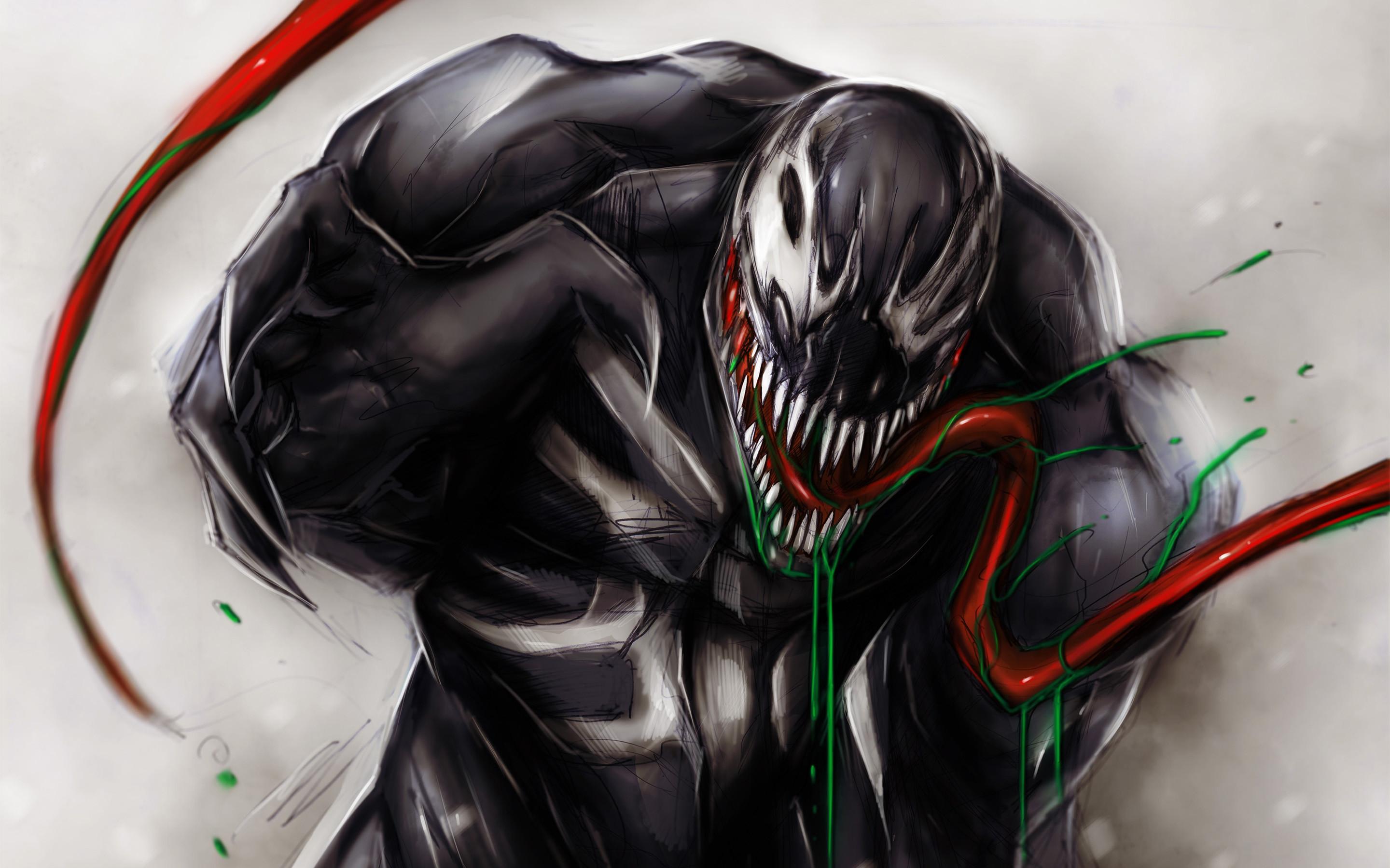 2880x1800 Agent Venom Wallpaper