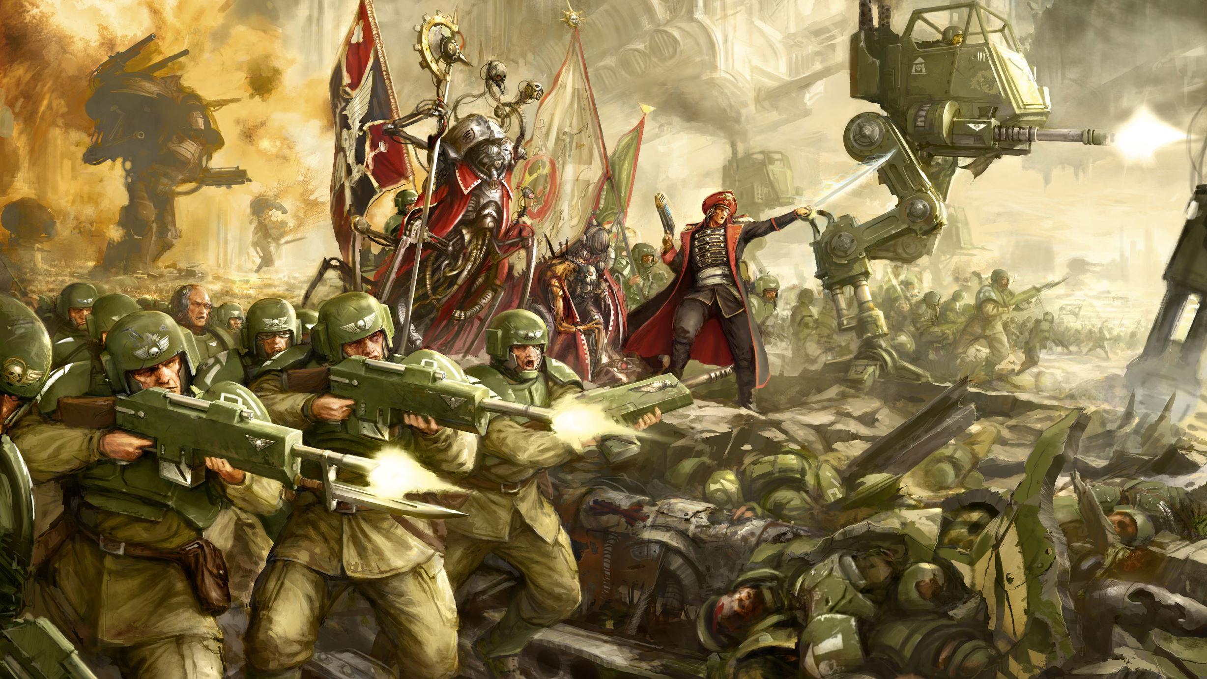 2456x1382 Updated Warhammer 40k Wallpaper
