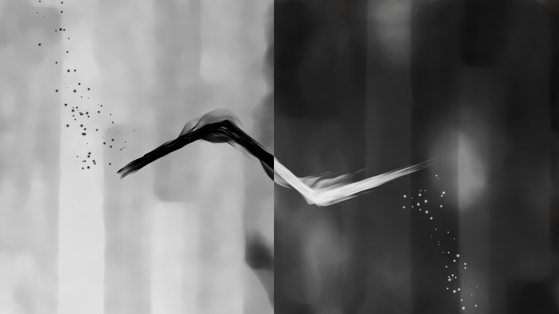 1920x1080 Black And White Artistic