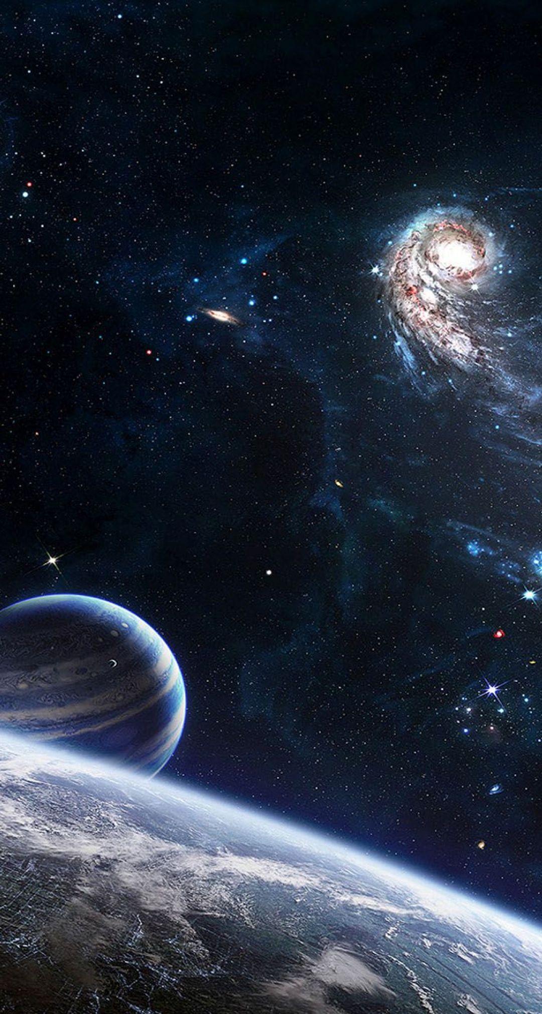 1080x2021 Outer Space Wallpaper