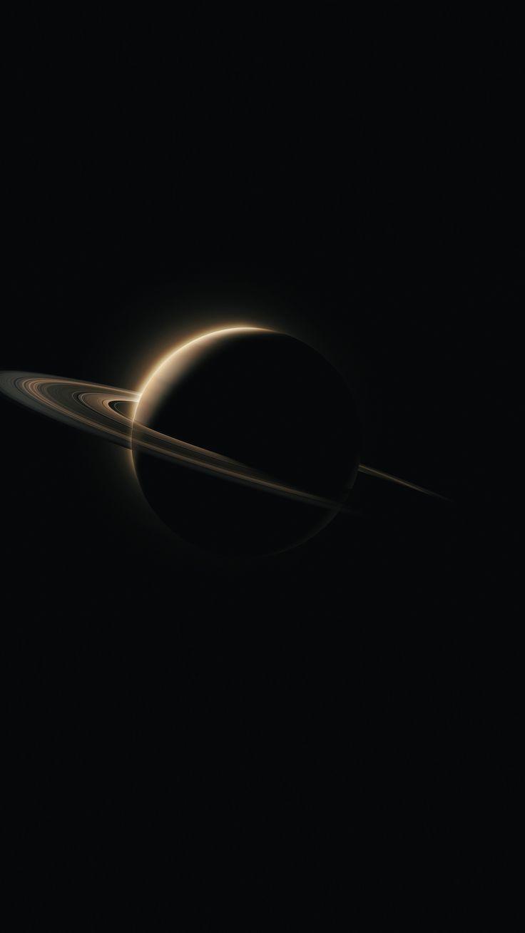 736x1308 Saturn, planet, dark wallpaper. Planets, Dark wallpaper, Planets wallpaper