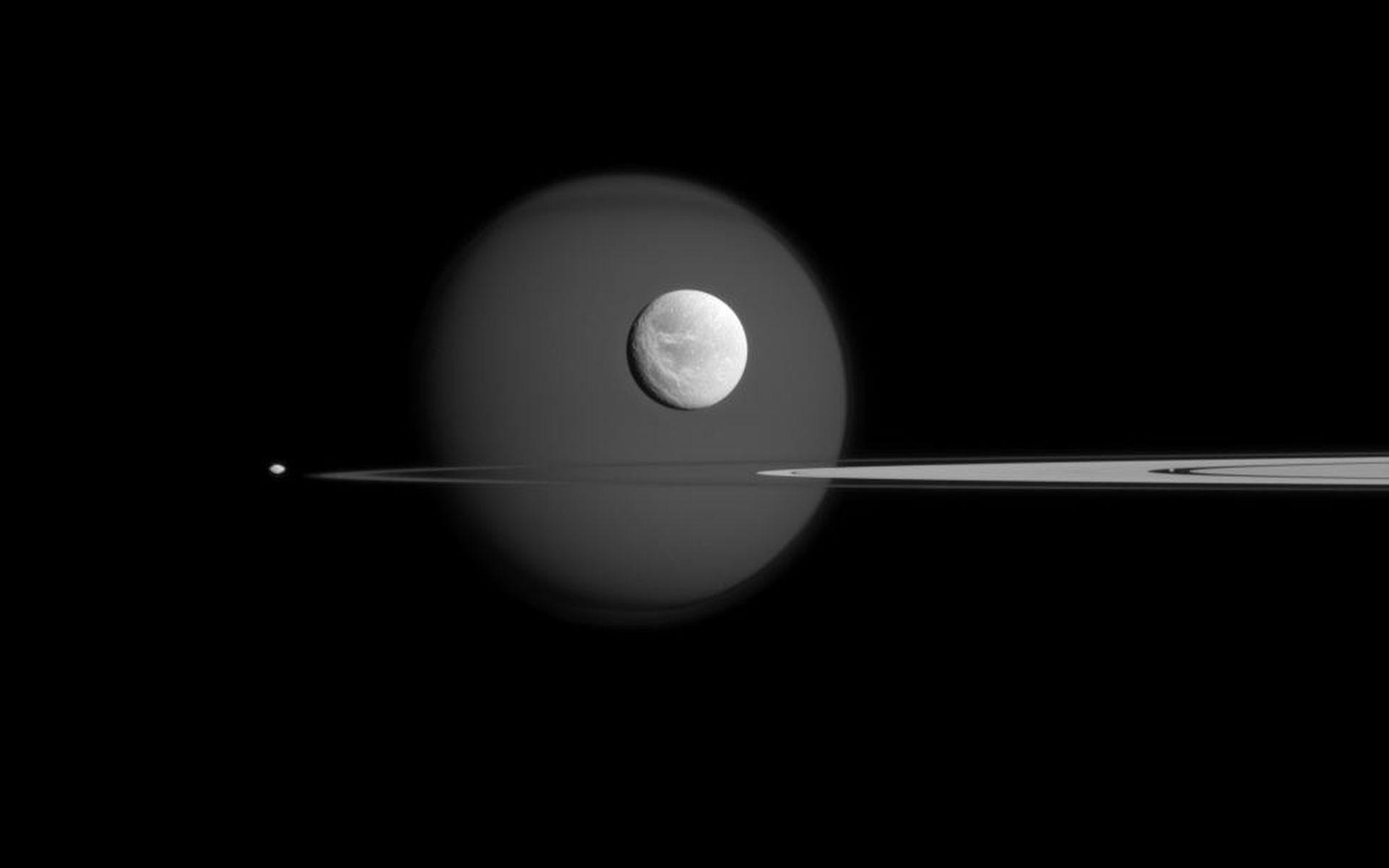 1920x1200 space nasa titan moon pandora moon dione moon pan moon planetary rings saturn wallpaper. Mocah HD Wallpaper