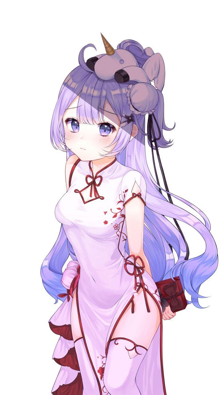720x1280 Unicorn Girl Anime Wallpaper