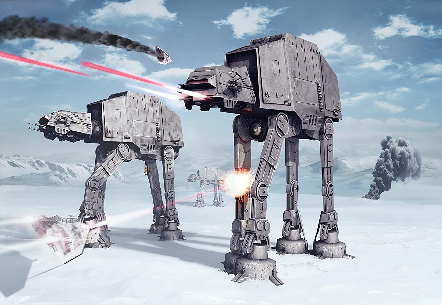 1500x1035 Battle Of Hoth Wallpaper
