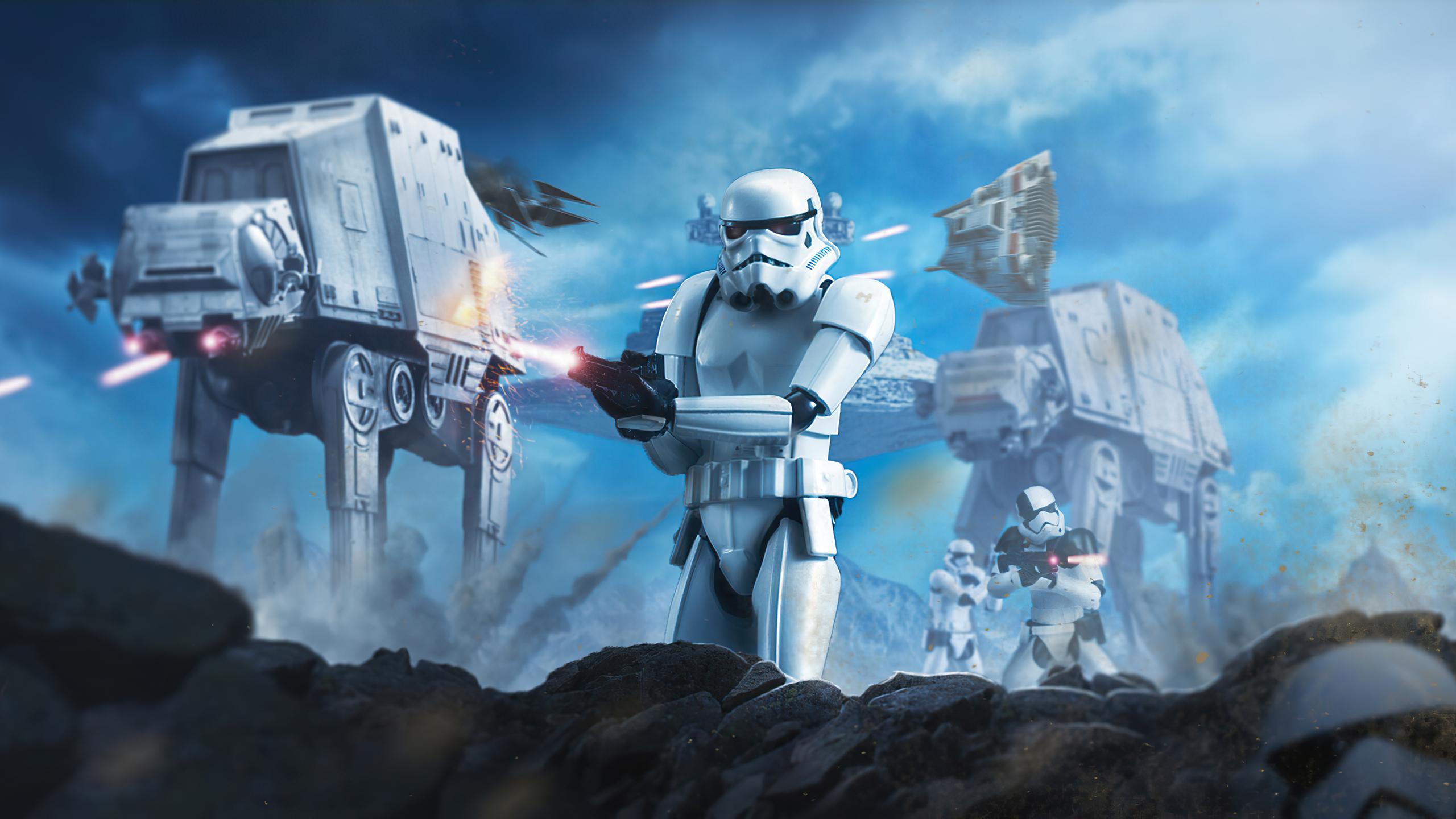 2560x1440 Star Wars Battle Of Hoth 1440P Resolution HD 4k Wallpaper, Image, Background, Photo and Picture