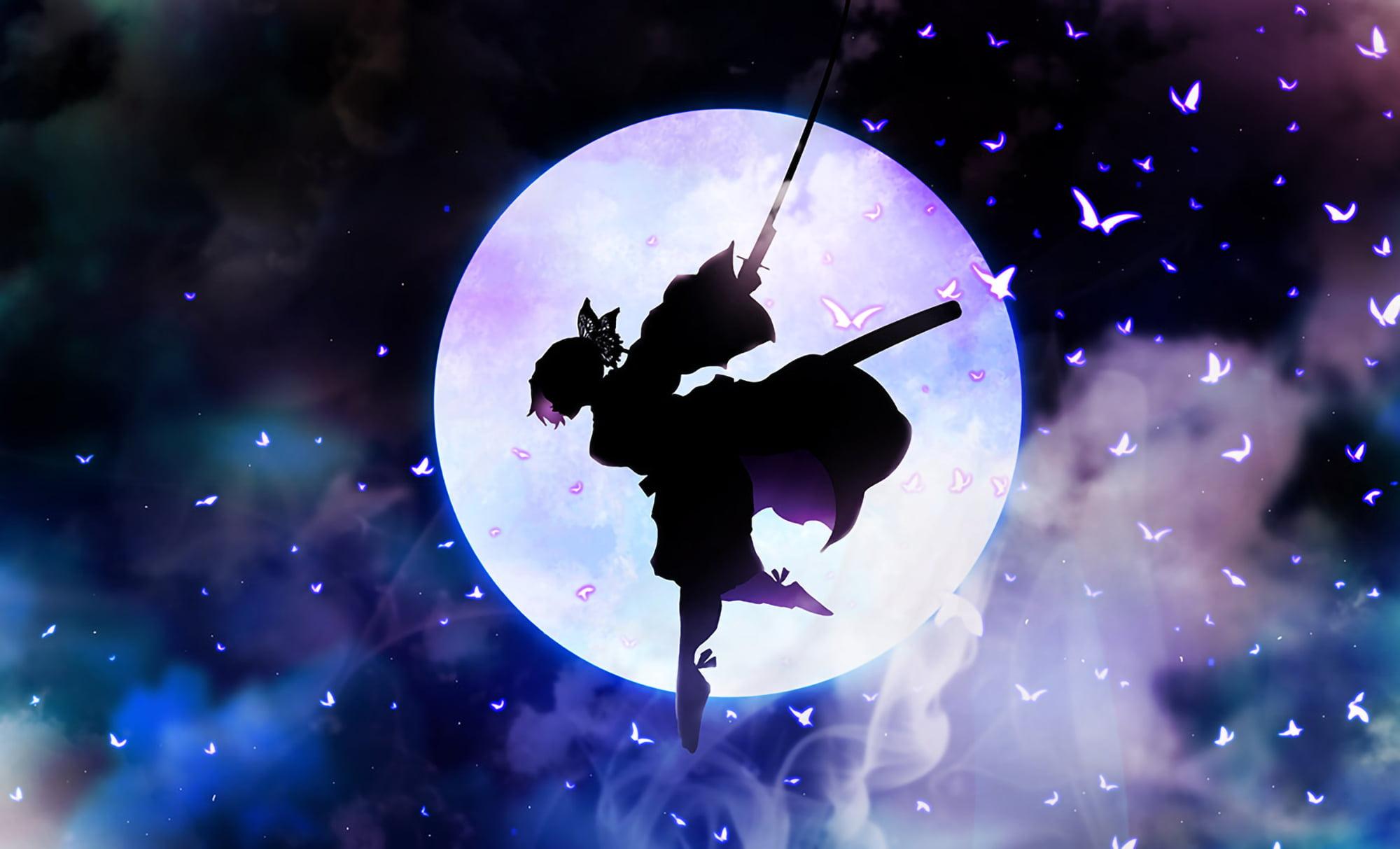 2000x1213 Wallpaper Anime, Demon Slayer Kimetsu No Yaiba, Shinobu • Wallpaper For You