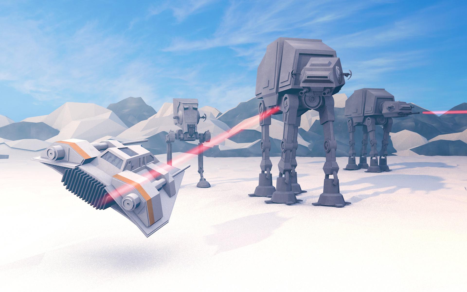 1920x1200 Battle of Hoth, Carlota Terenas