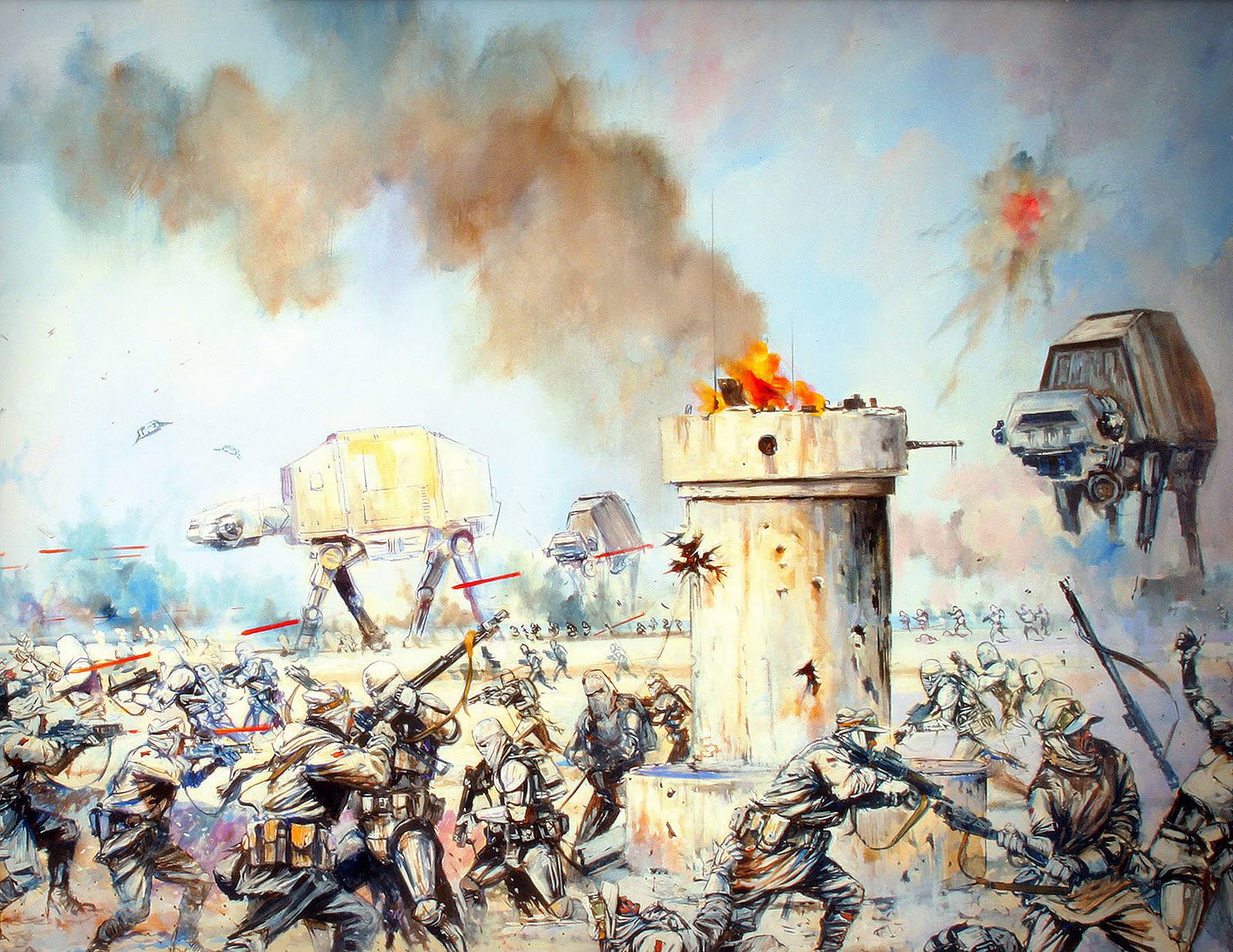 1600x1236 The Battle Of Hoth: StarWars