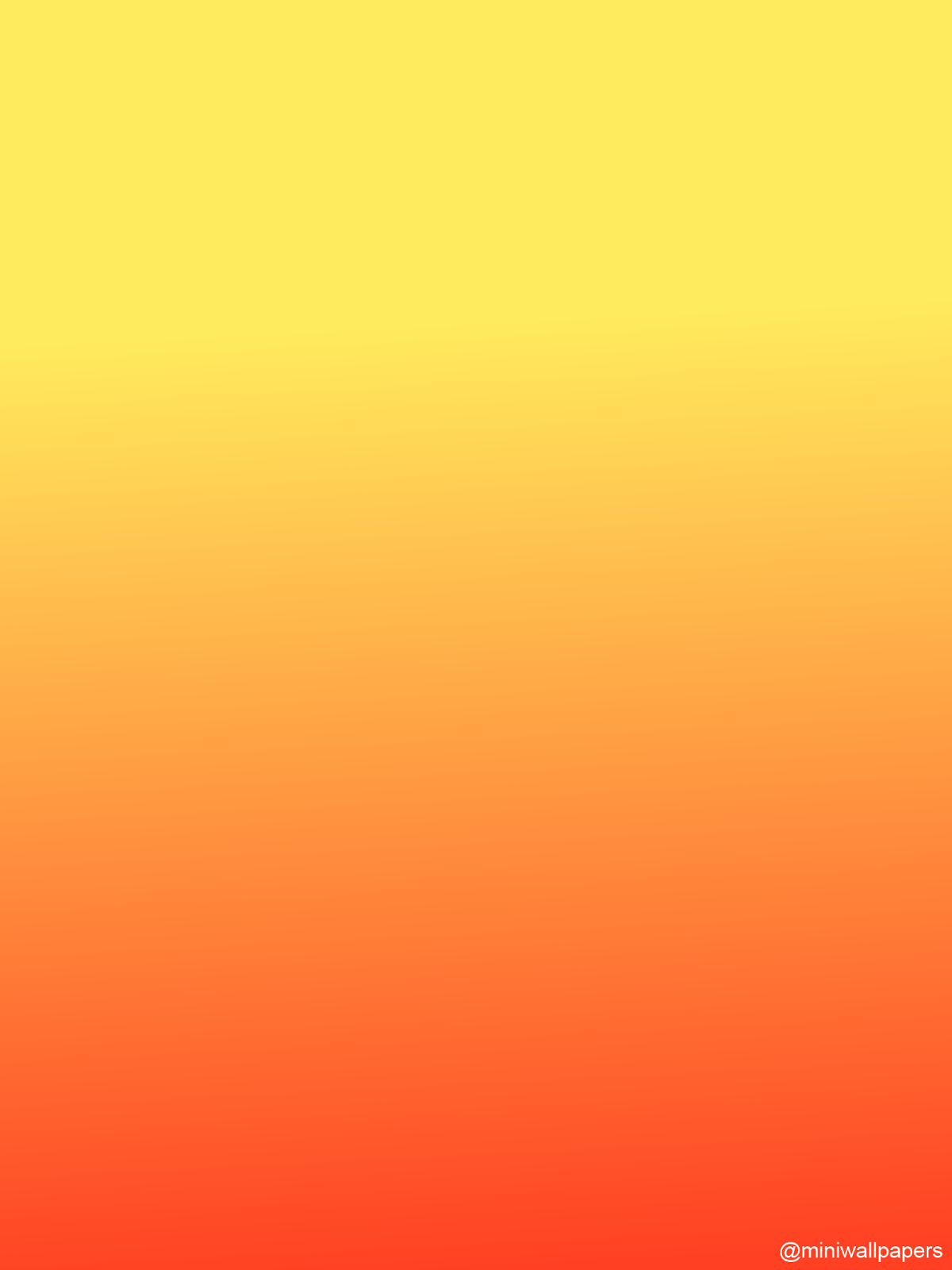 1200x1600 Orange And Yellow Gradient Wallpaper