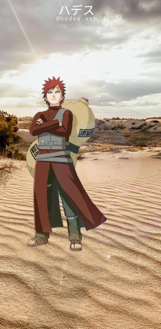630x1280 Gaara wallpaper