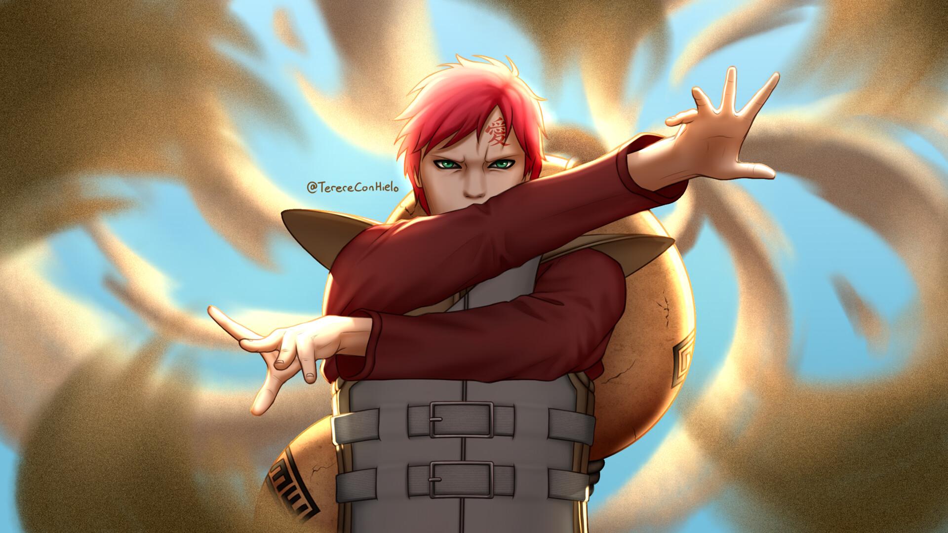 1920x1080 The 5th Kazekage, Gaara of the Sand, TerereConHielo