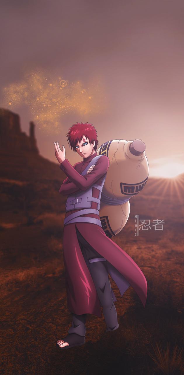 630x1280 Gaara wallpaper