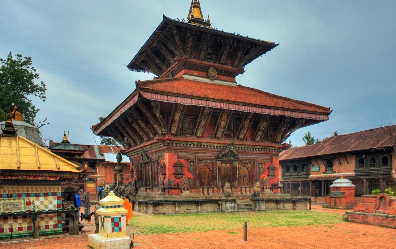 1280x804 Kathmandu Nepal Wallpaper Narayan Temple HD Wallpaper