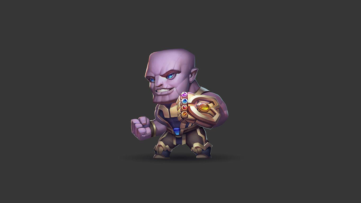 1366x768 Thanos Cute Art 1366x768 Resolution HD 4k Wallpaper